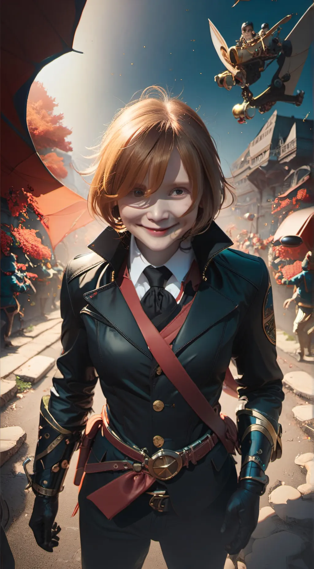 ai character: nice background