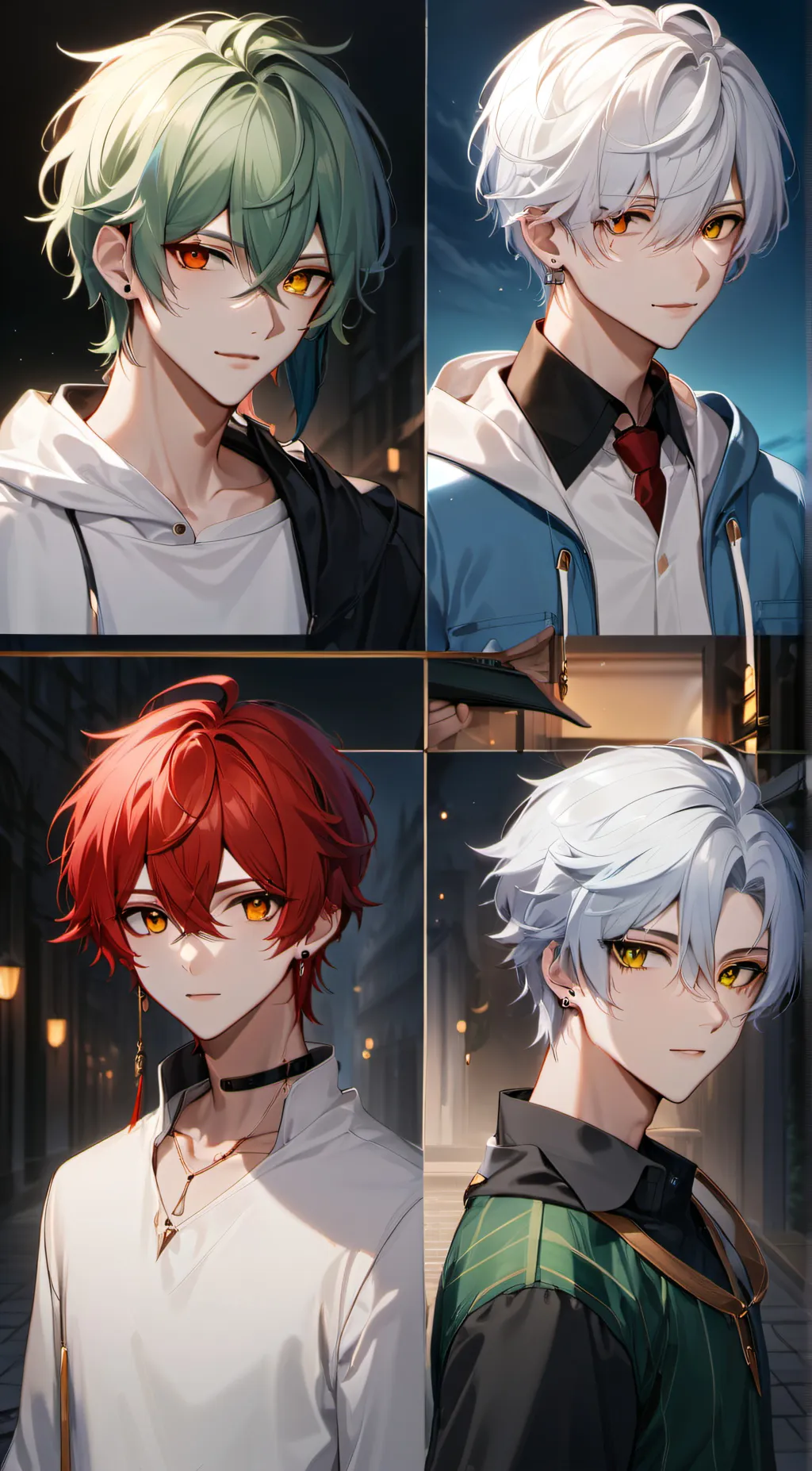 ai character: lovers background