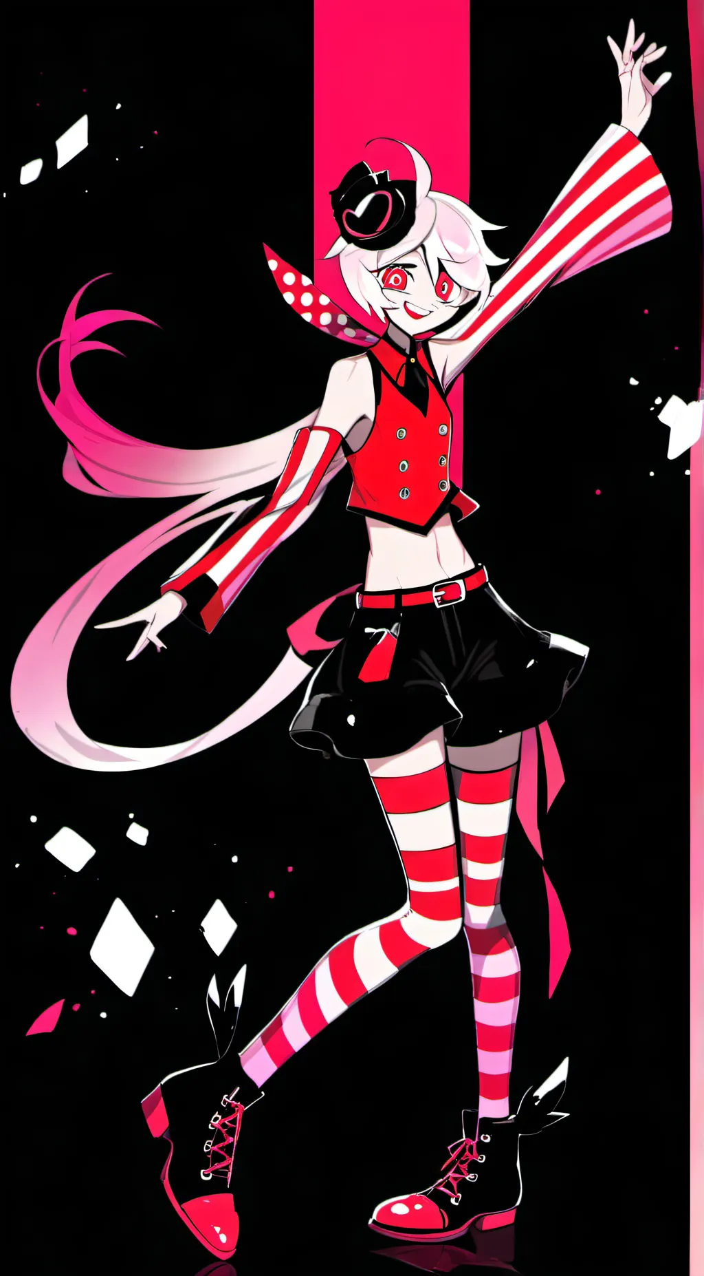 ai character: Angel Dust background