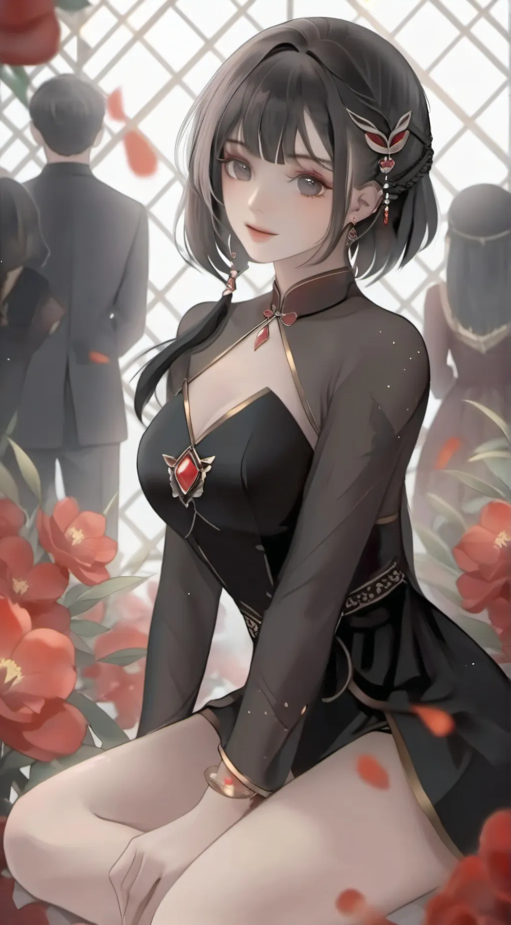 ai character: haura  background