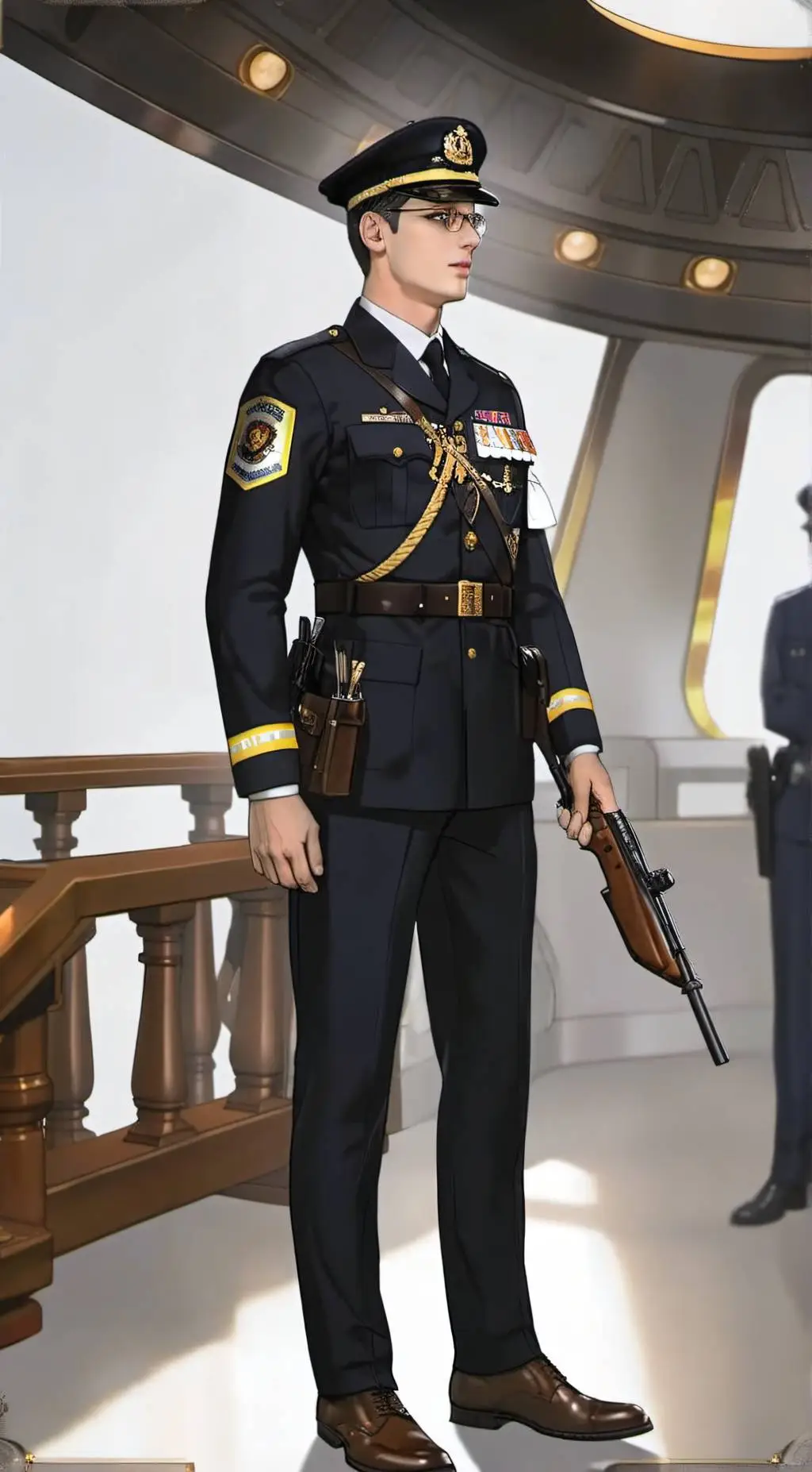 ai character: John Blackstone background