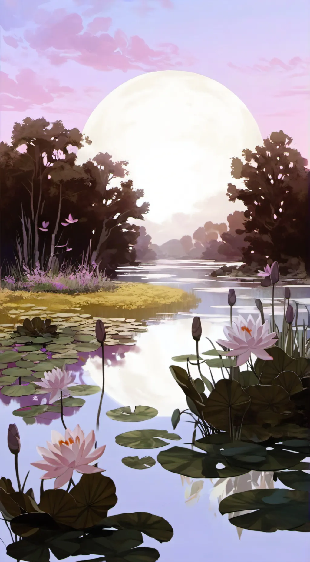 ai character: akaza and douma  background