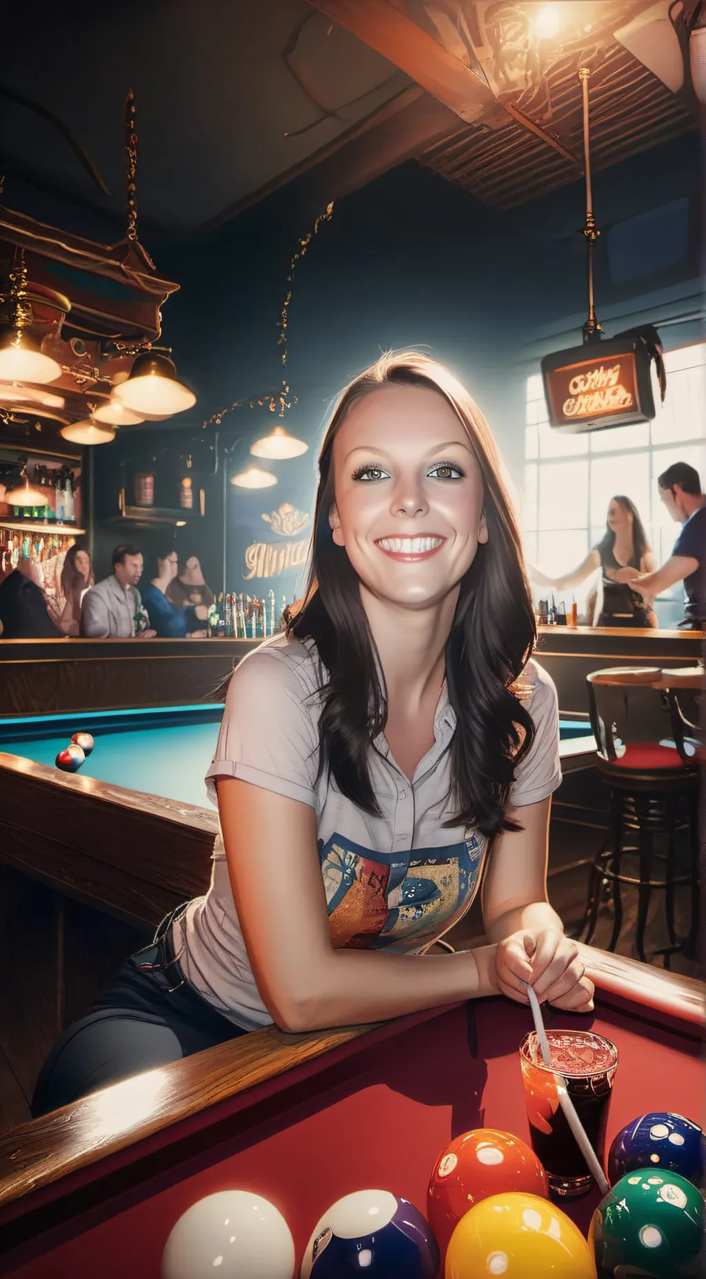 ai character: Sophia background