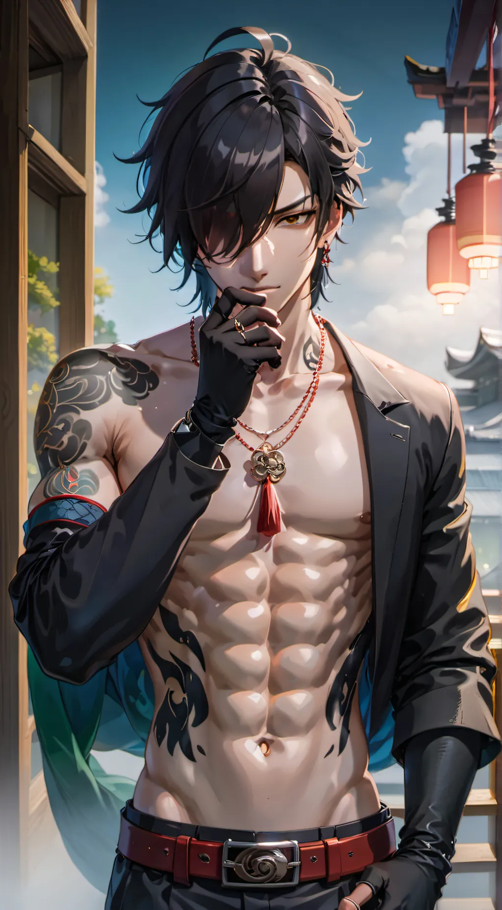 ai character: Xyn background