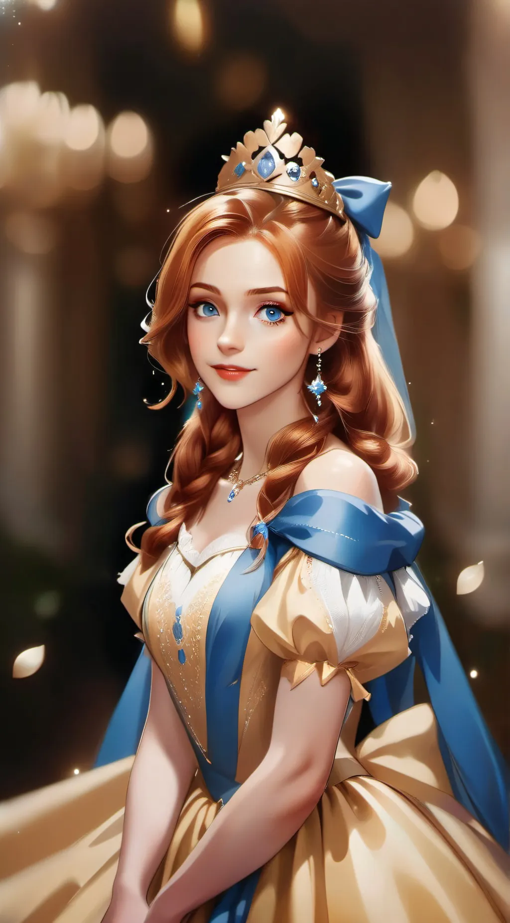 ai character: Anastasia Romanov background