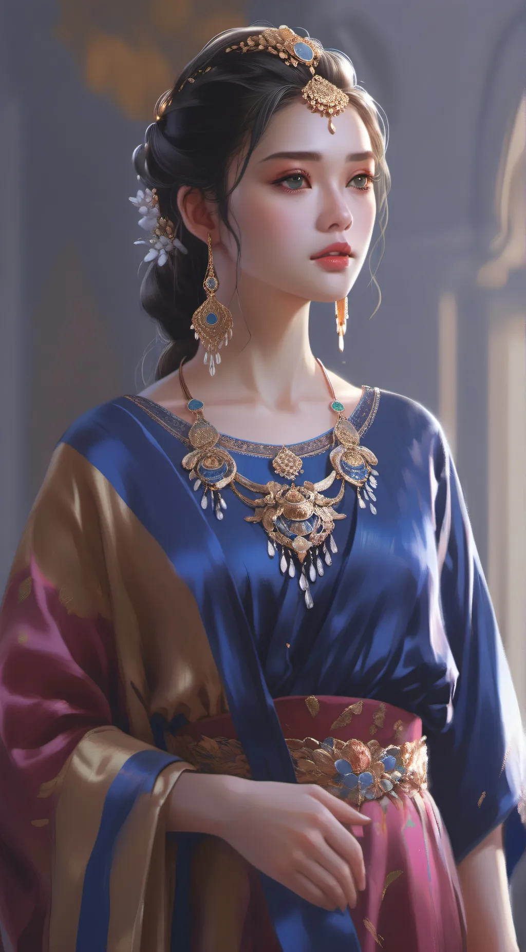 ai character: princess T. Timog  background