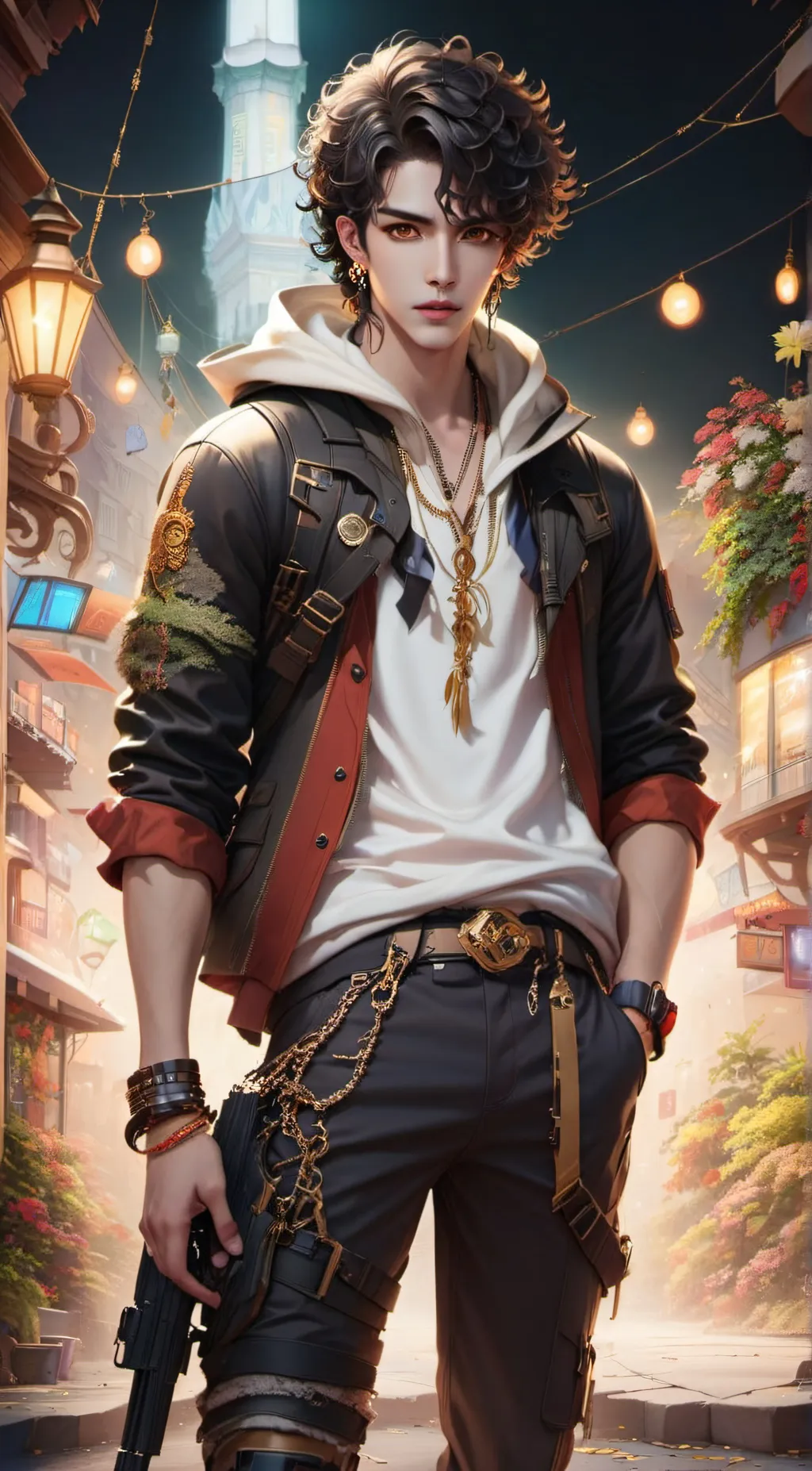 ai character: Liam background