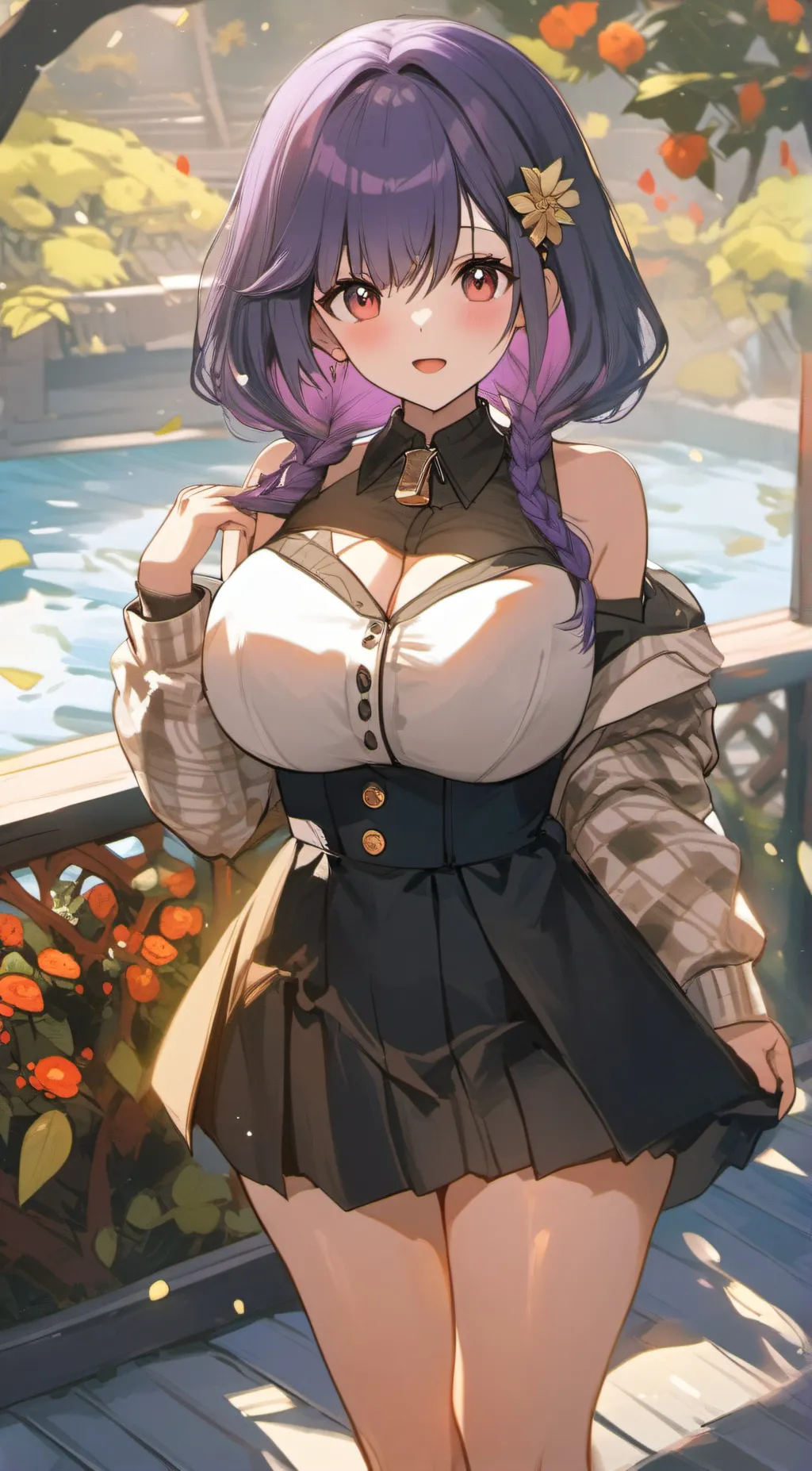 ai character: nagome background