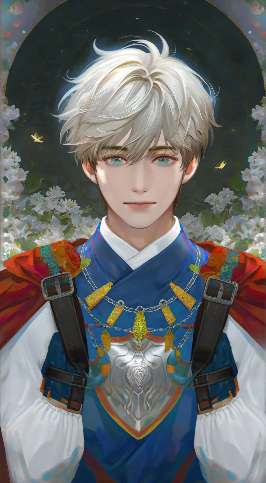 ai character: Gojo Satoru background