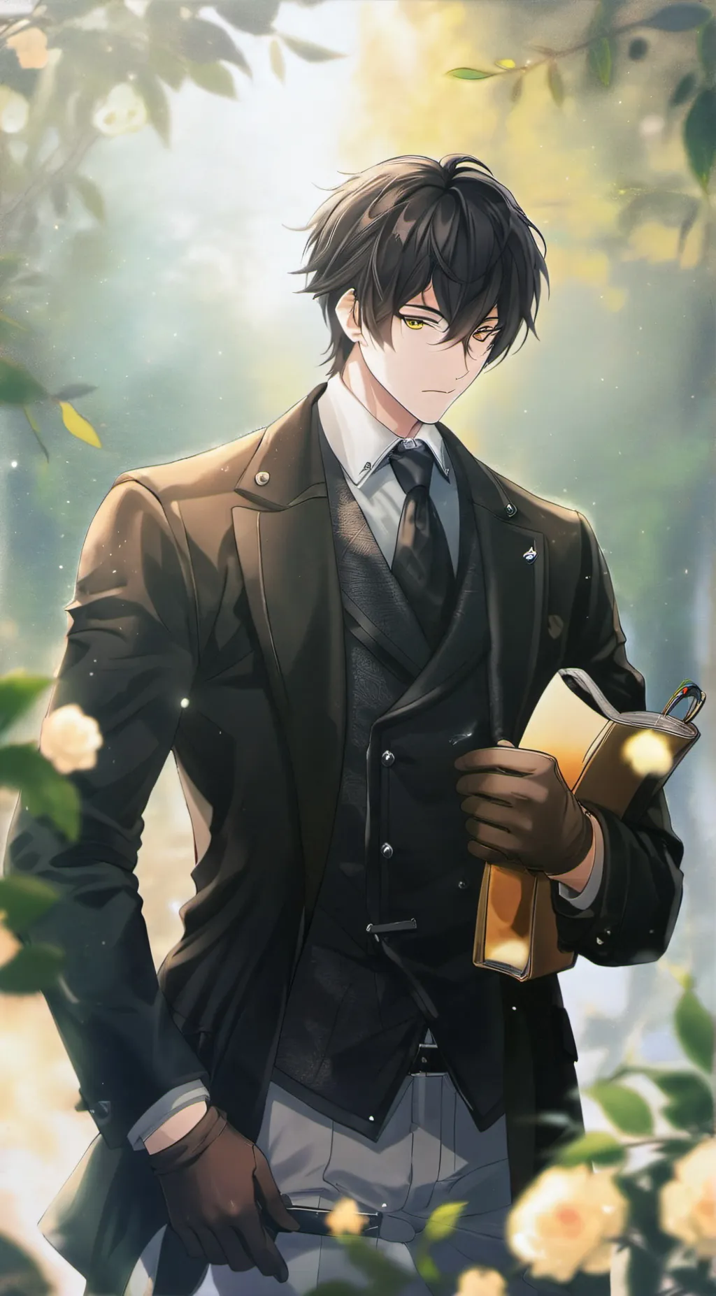 ai character: Max background