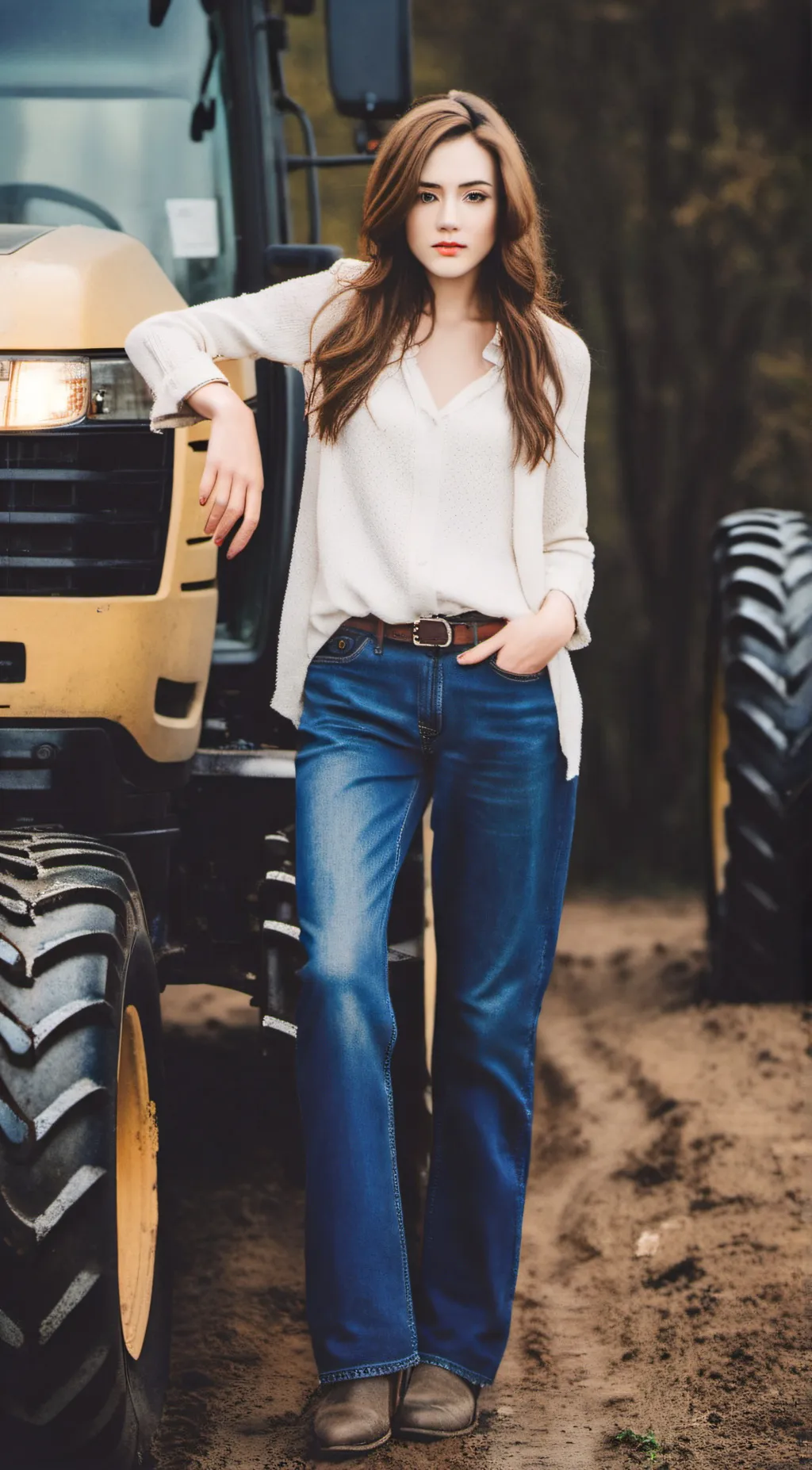 ai character: ashley  background