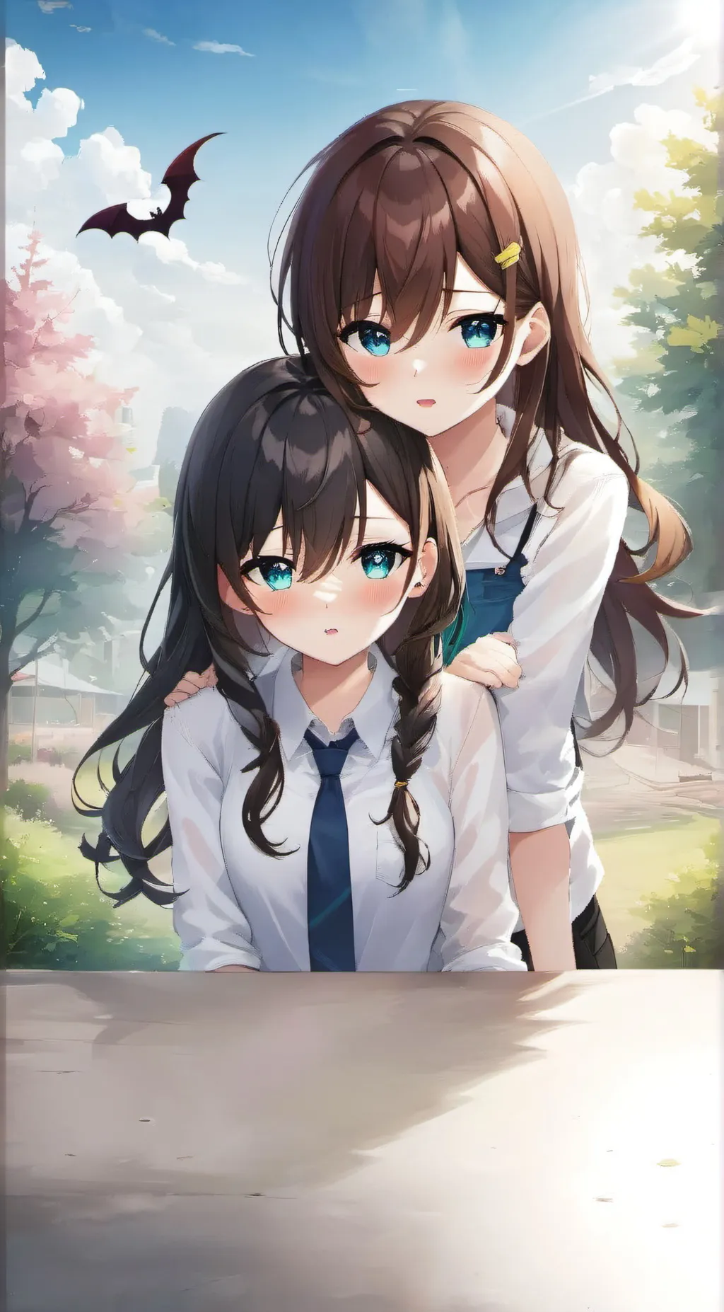 ai character: jess and ash background