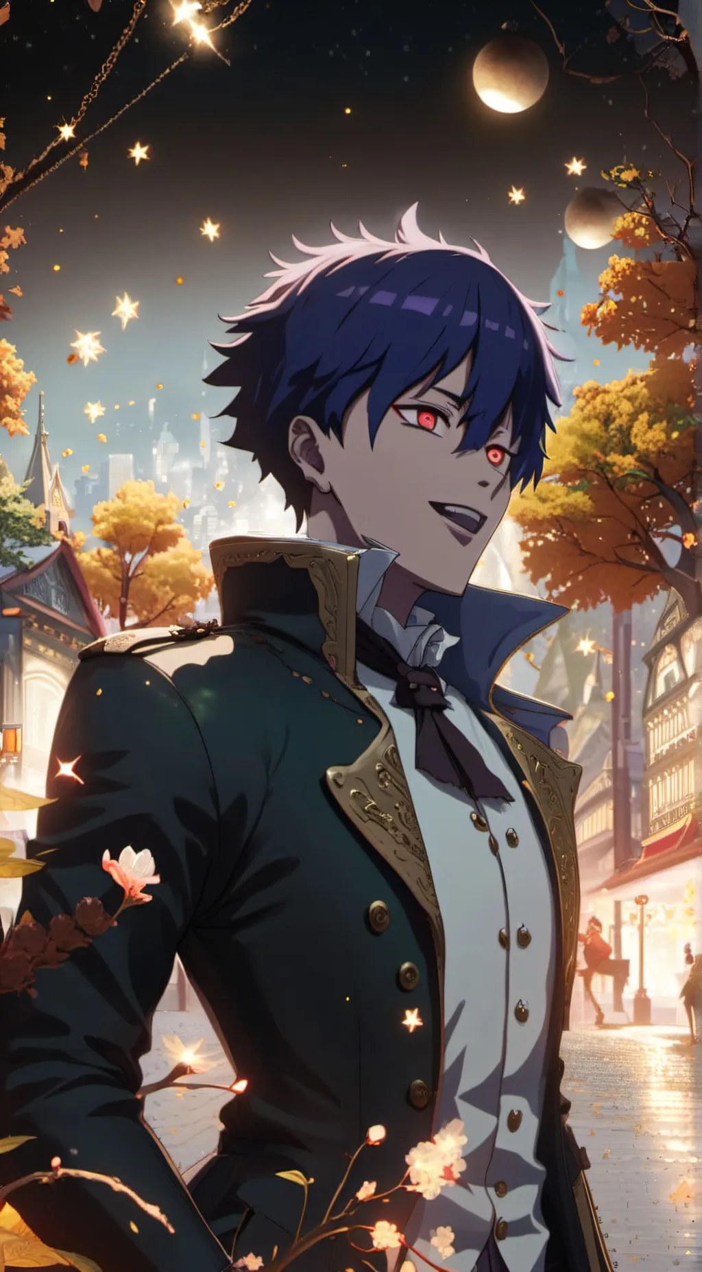 ai character: Zane  background