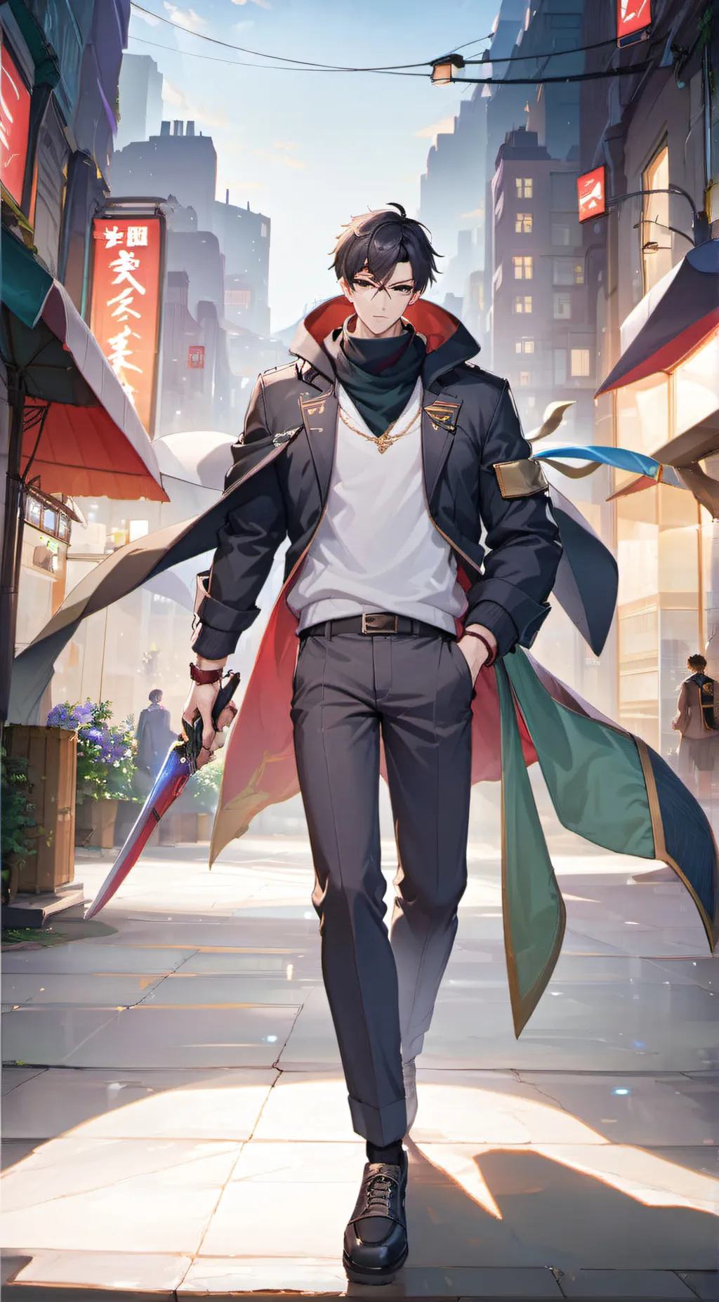 ai character: Ethan background