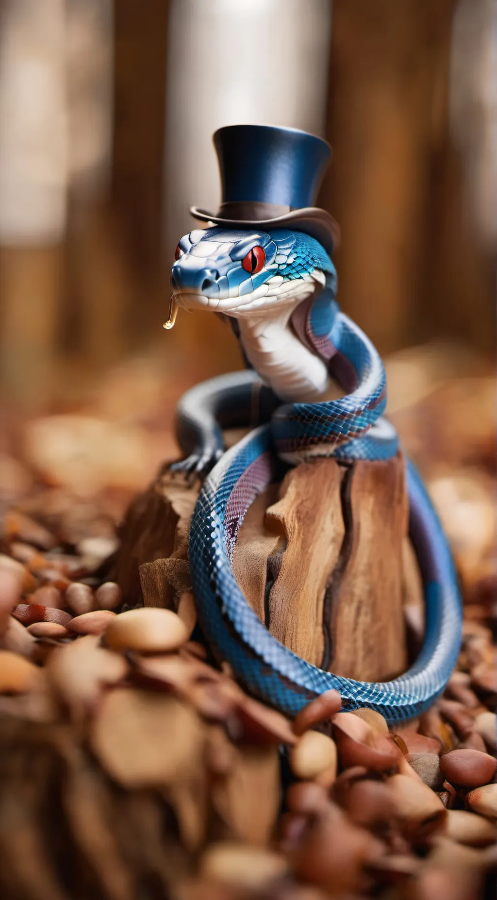 ai character: mr snakson background