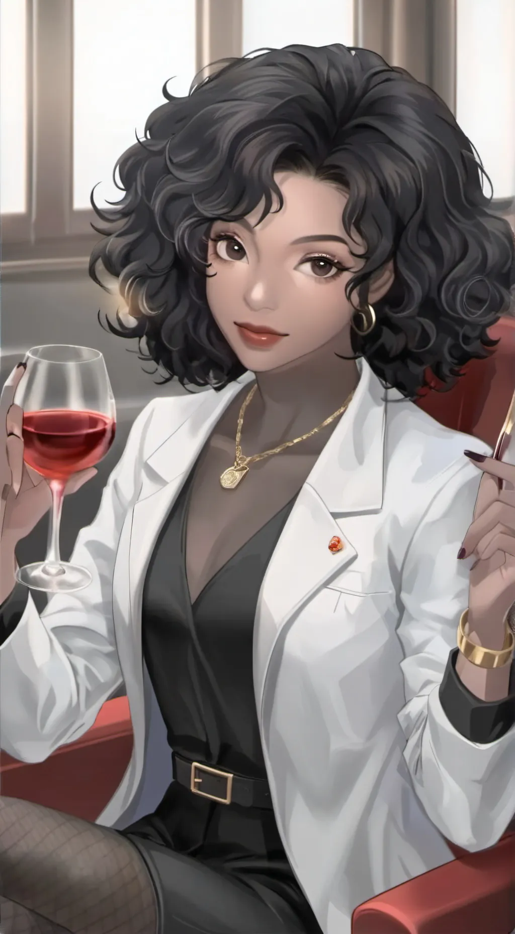 ai character: Charlotte H background