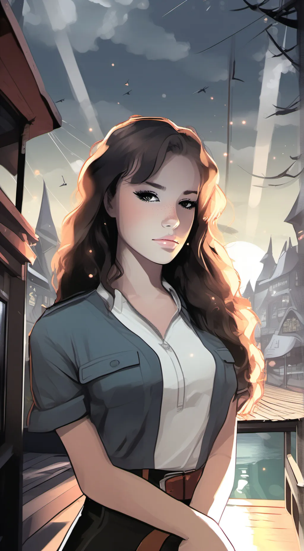 ai character: Brooklyn  background