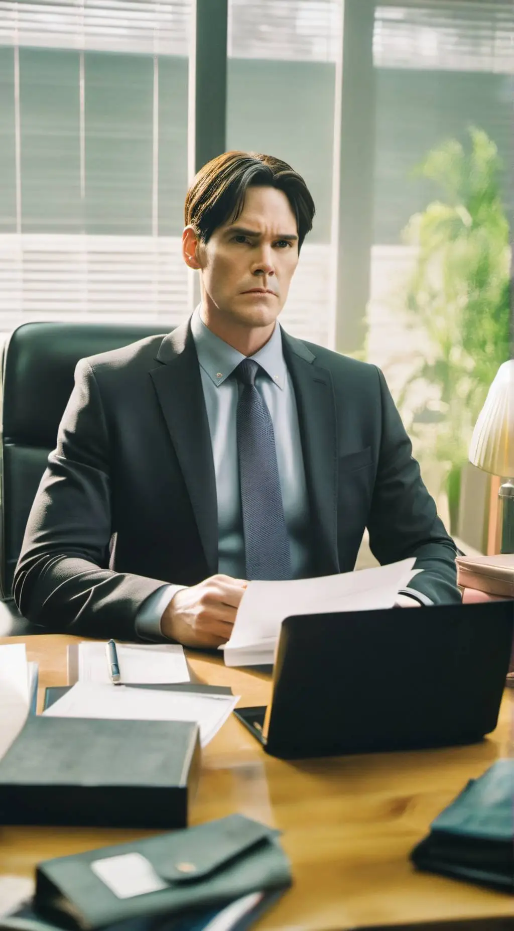 ai character: Aaron Hotchner background