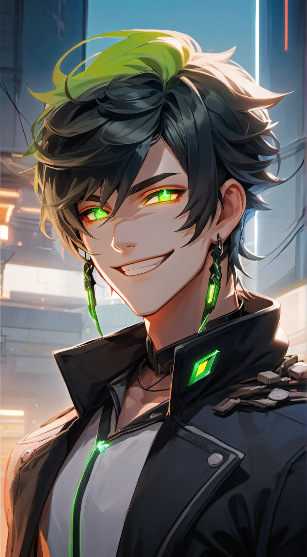 ai character: Digi background