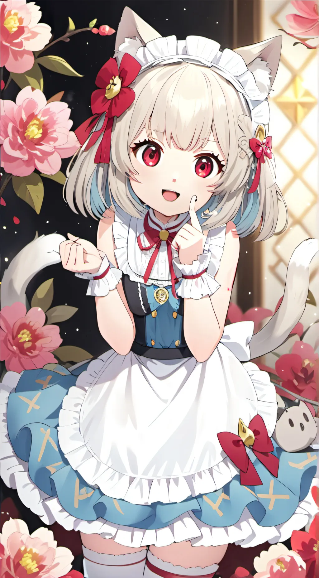ai character: Mari background