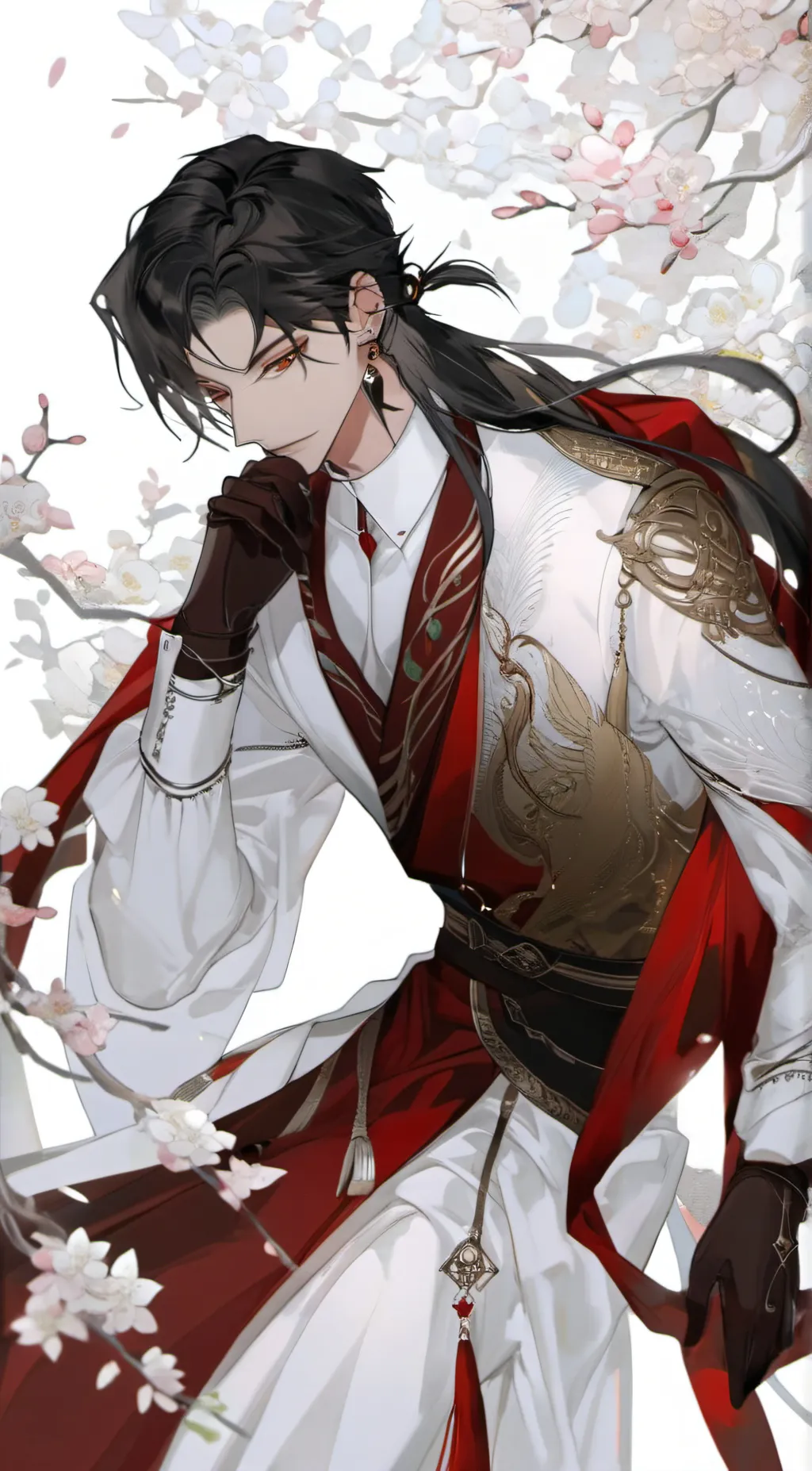 ai character: •♡Hirohito♡• background