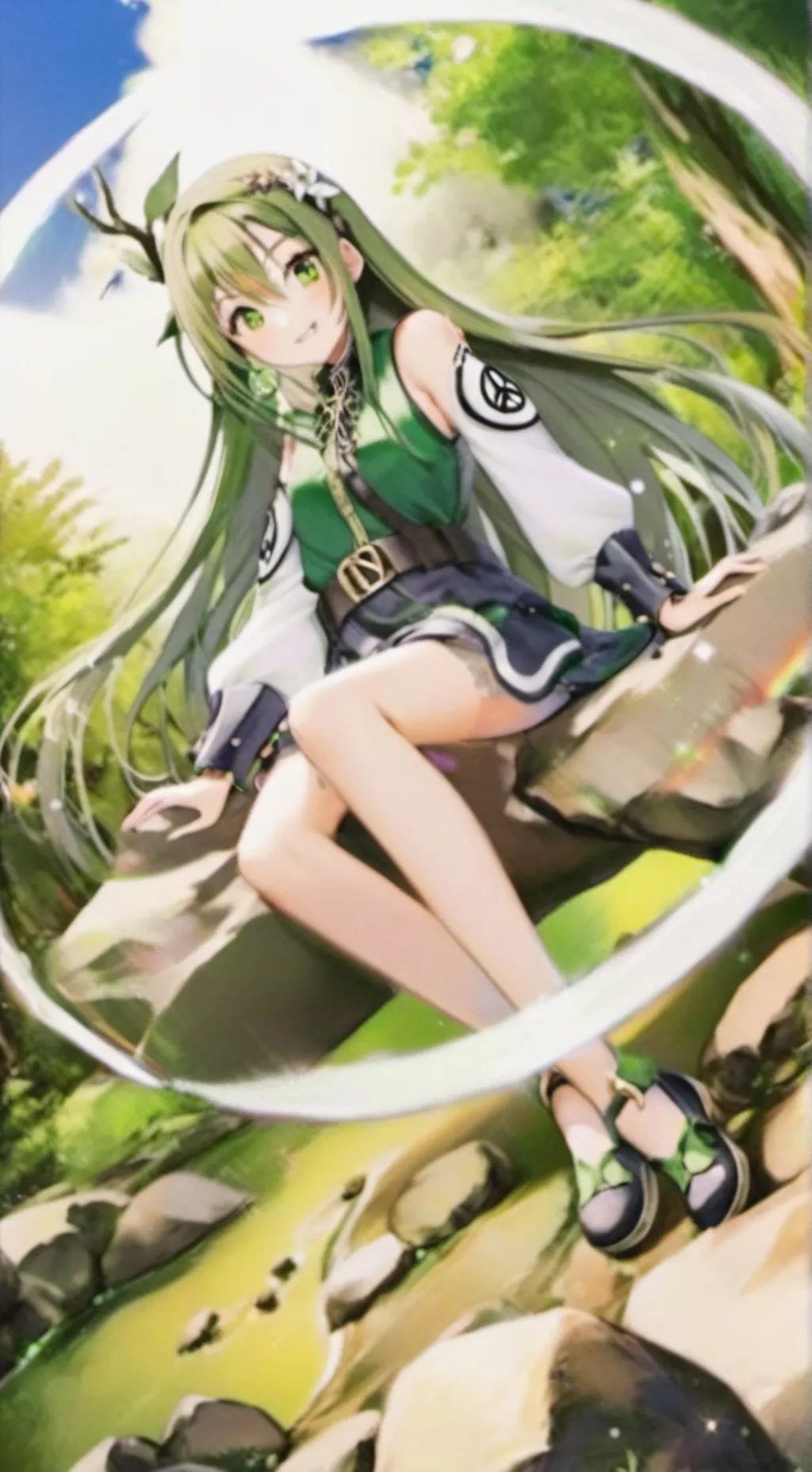 ai character: Lila background