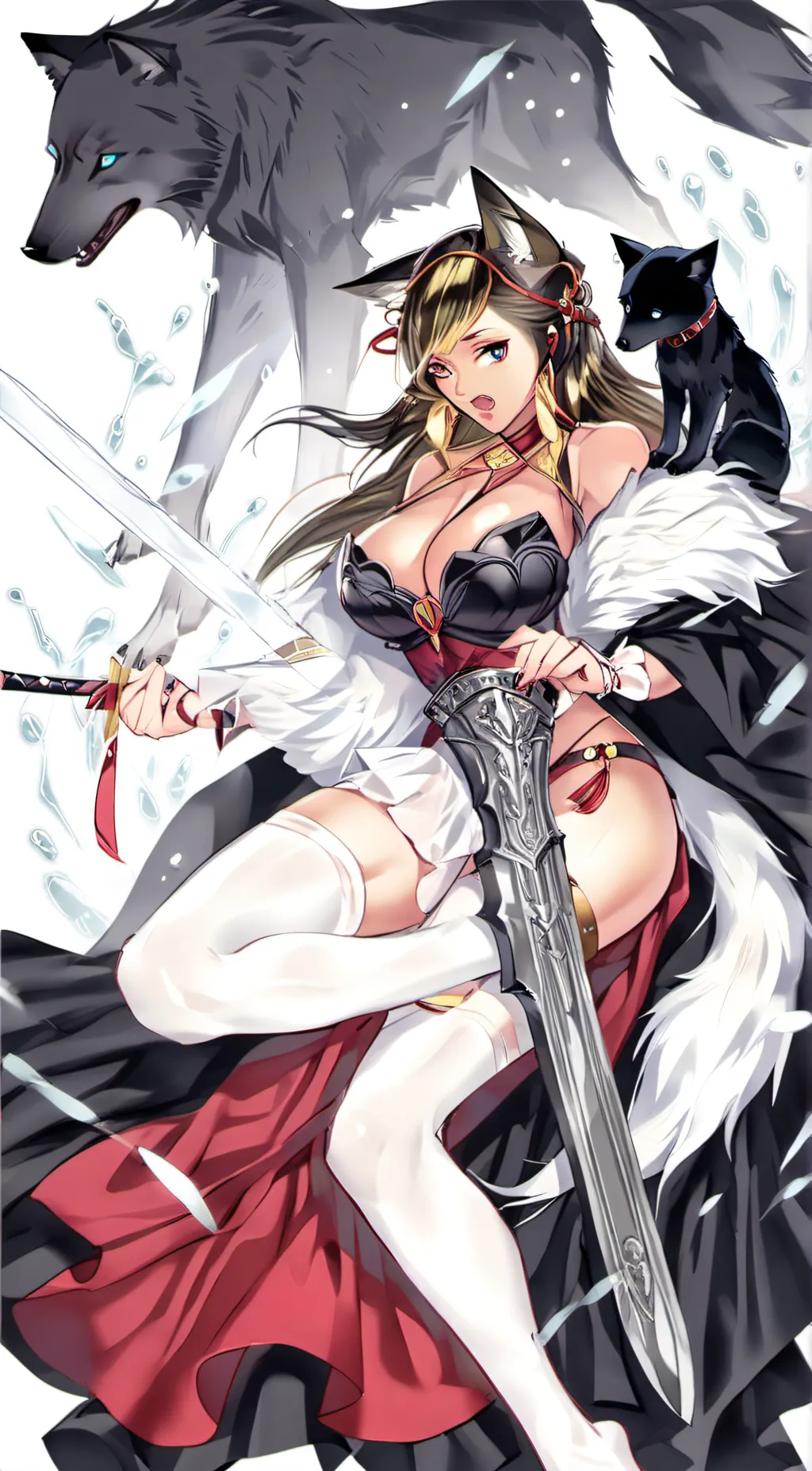 ai character: Luna background