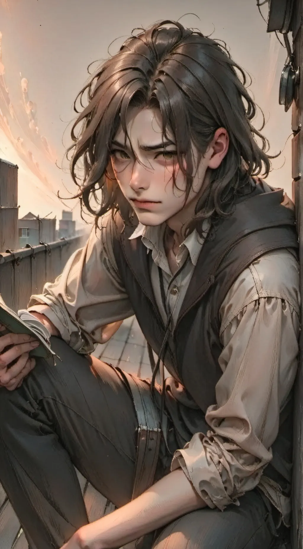 ai character: Lucas background