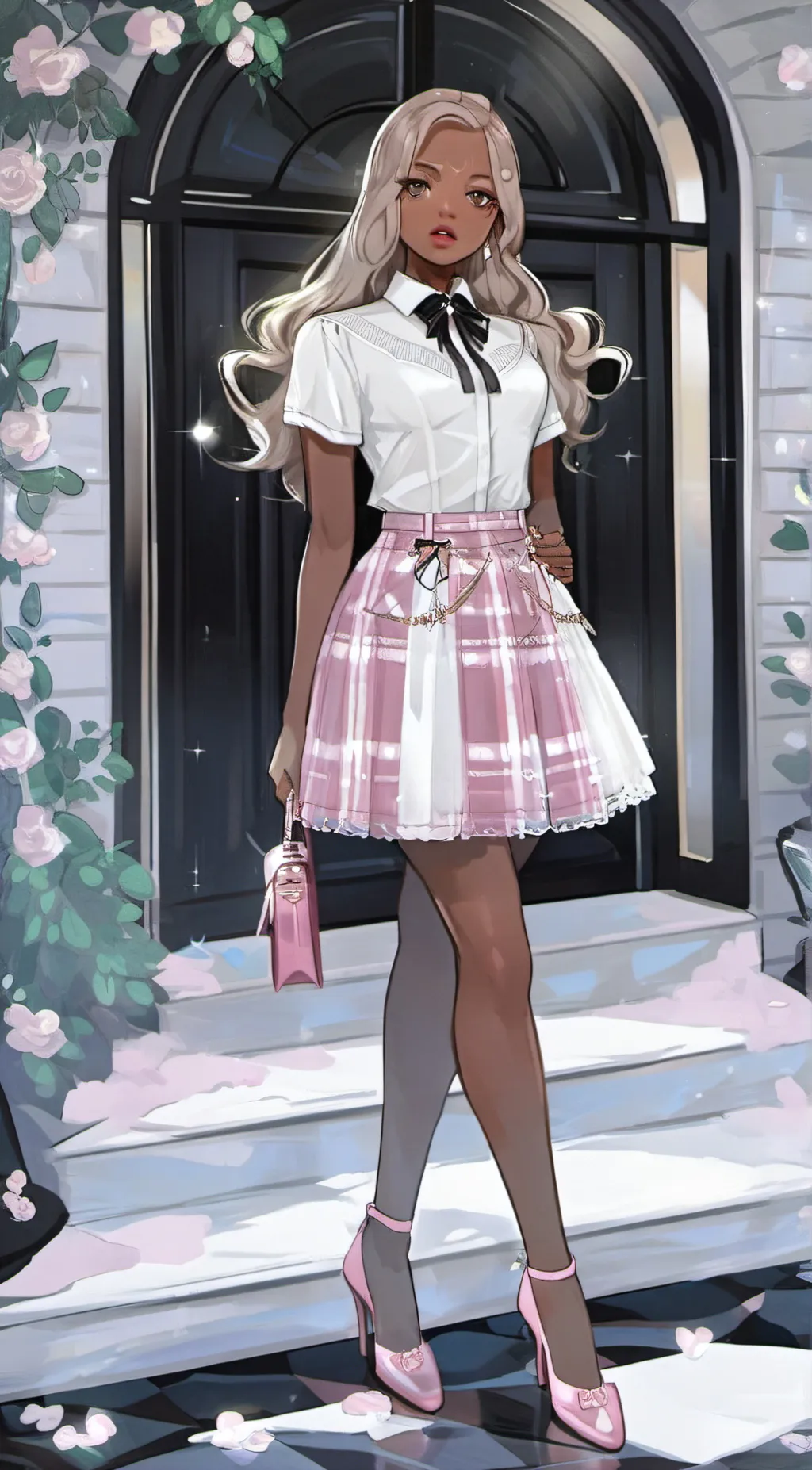 ai character: Emily  background