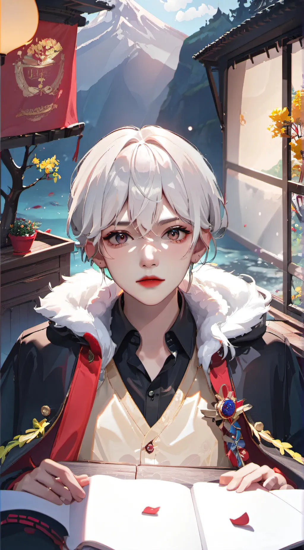 ai character: alex uwu background