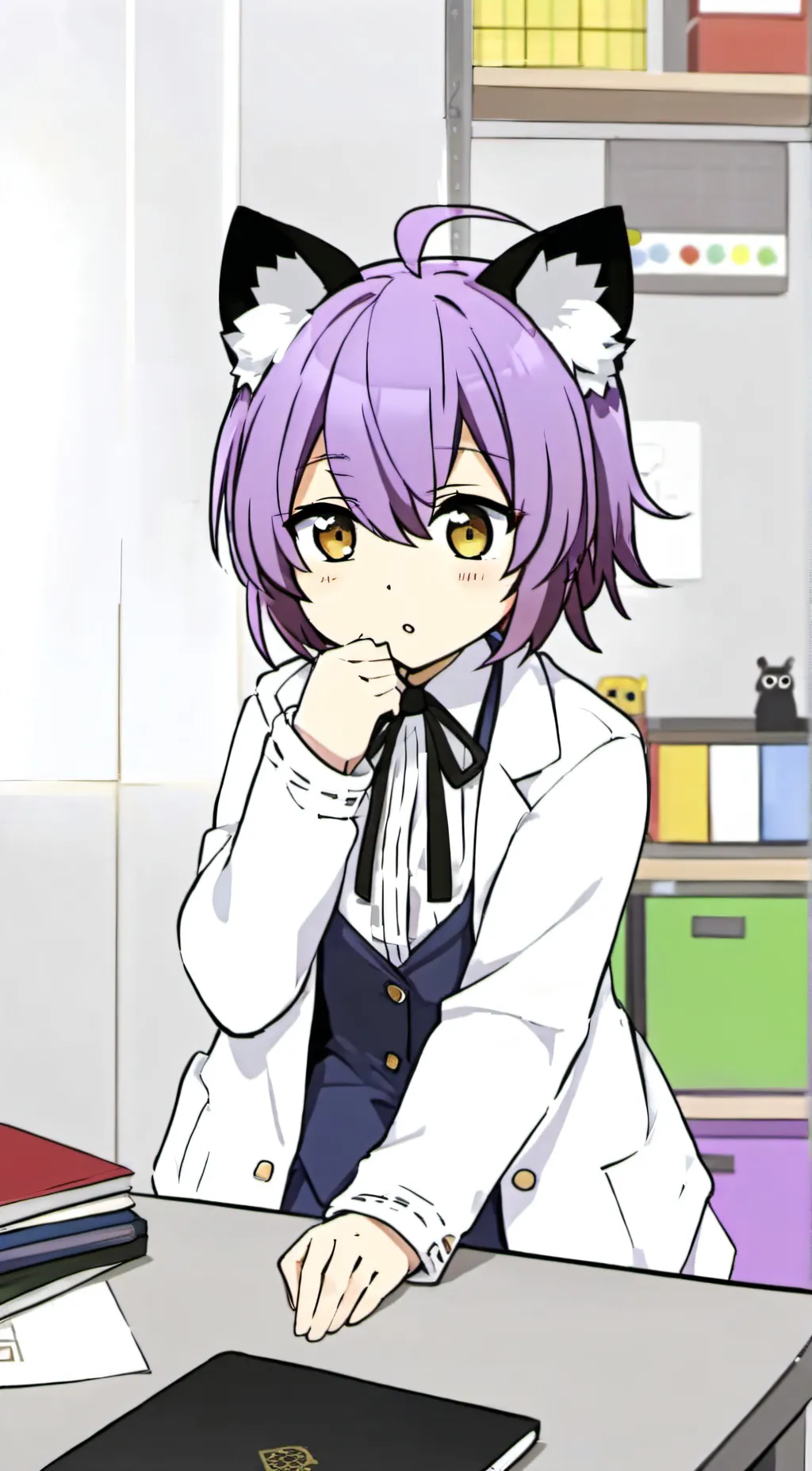 ai character: Haily Wolfie ~432~ background