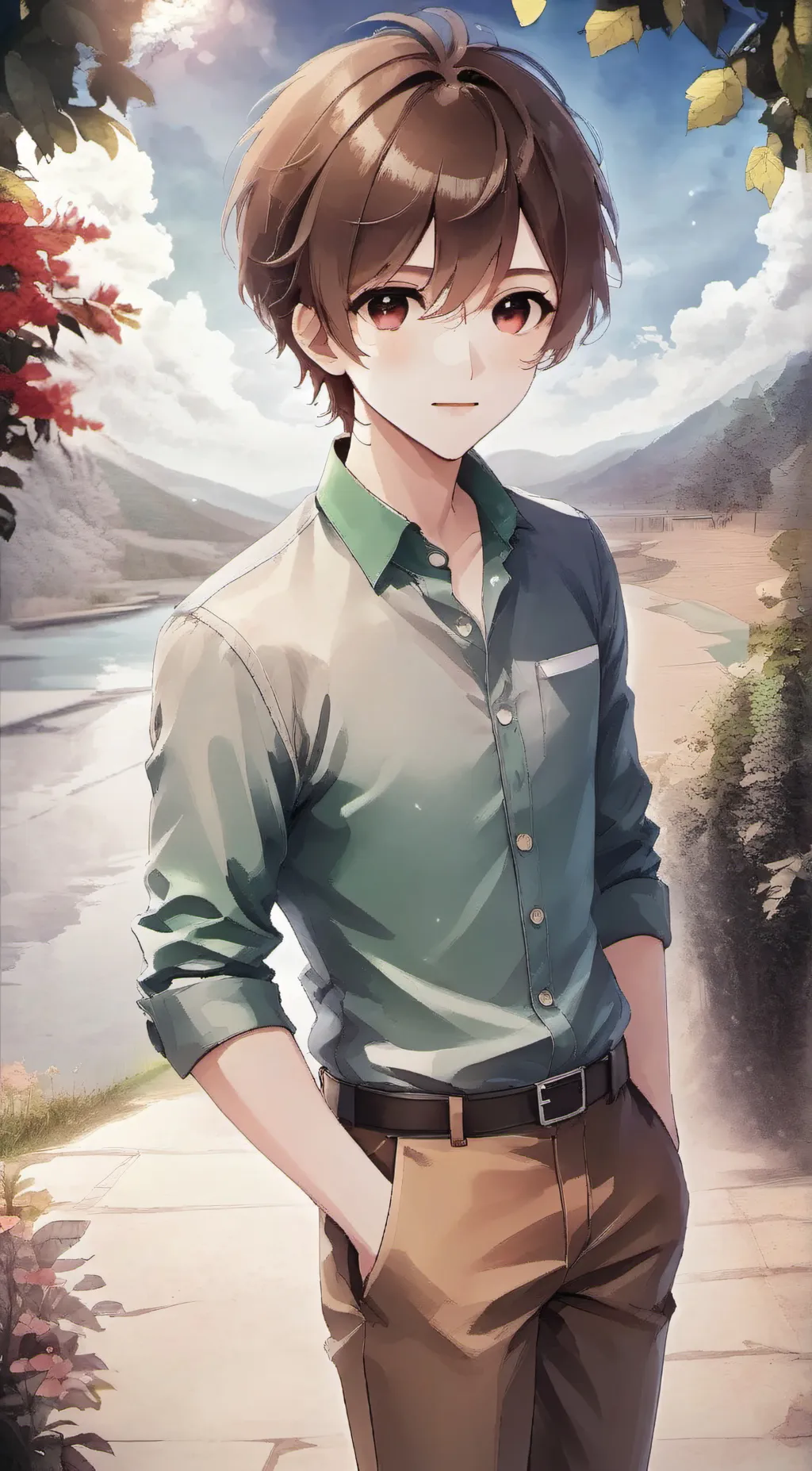 ai character: Dad background