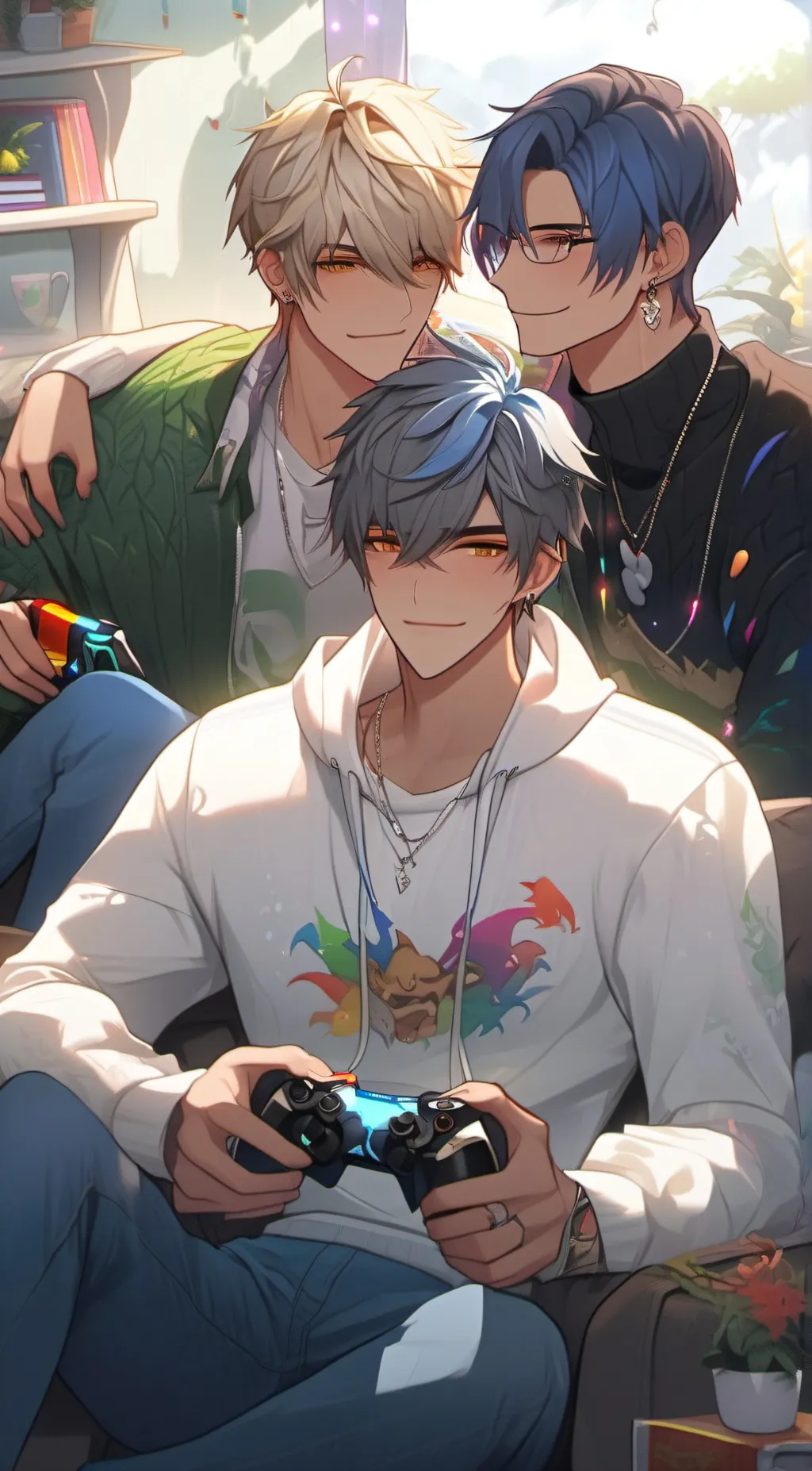 ai character: karter  background