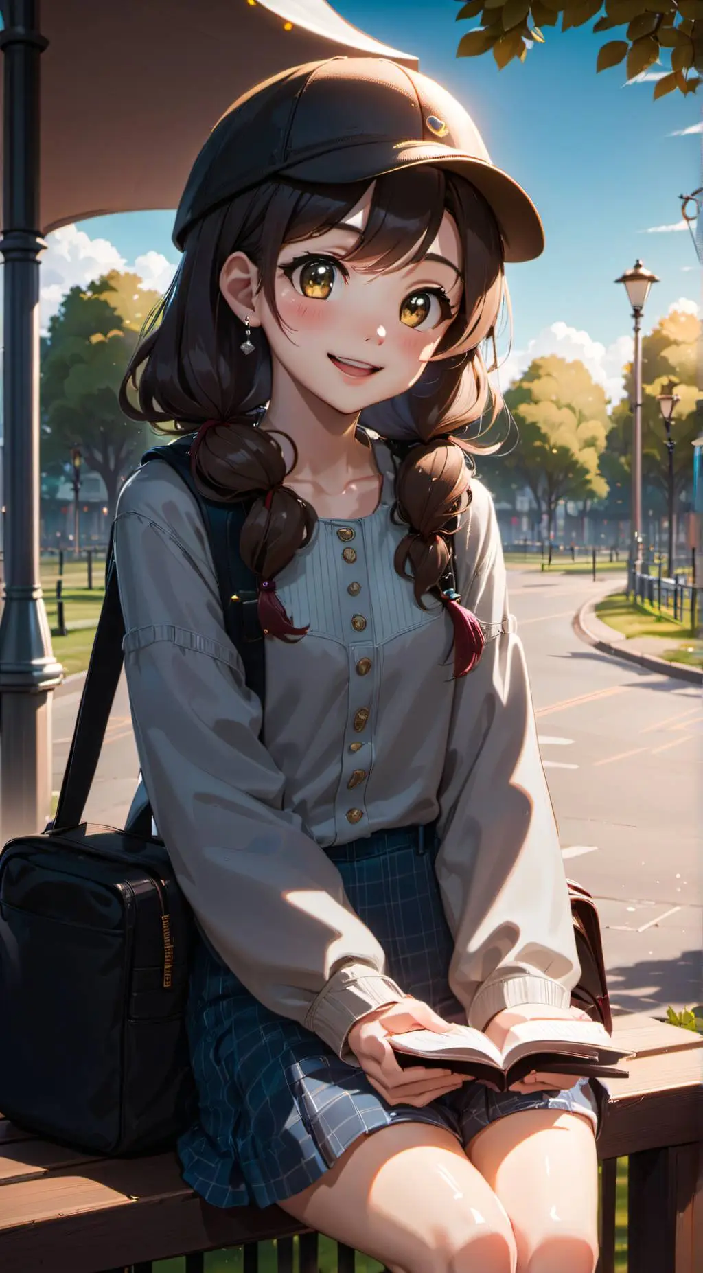 ai character: Ally background