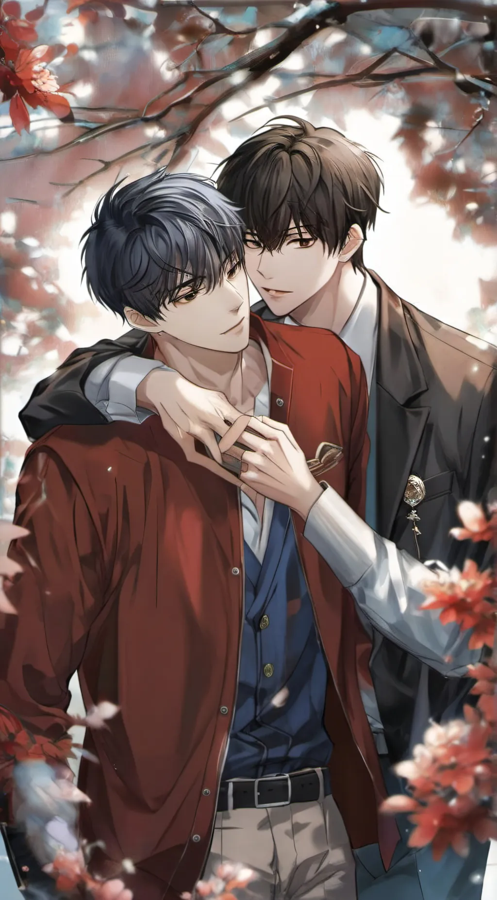 ai character: Zane and River  background