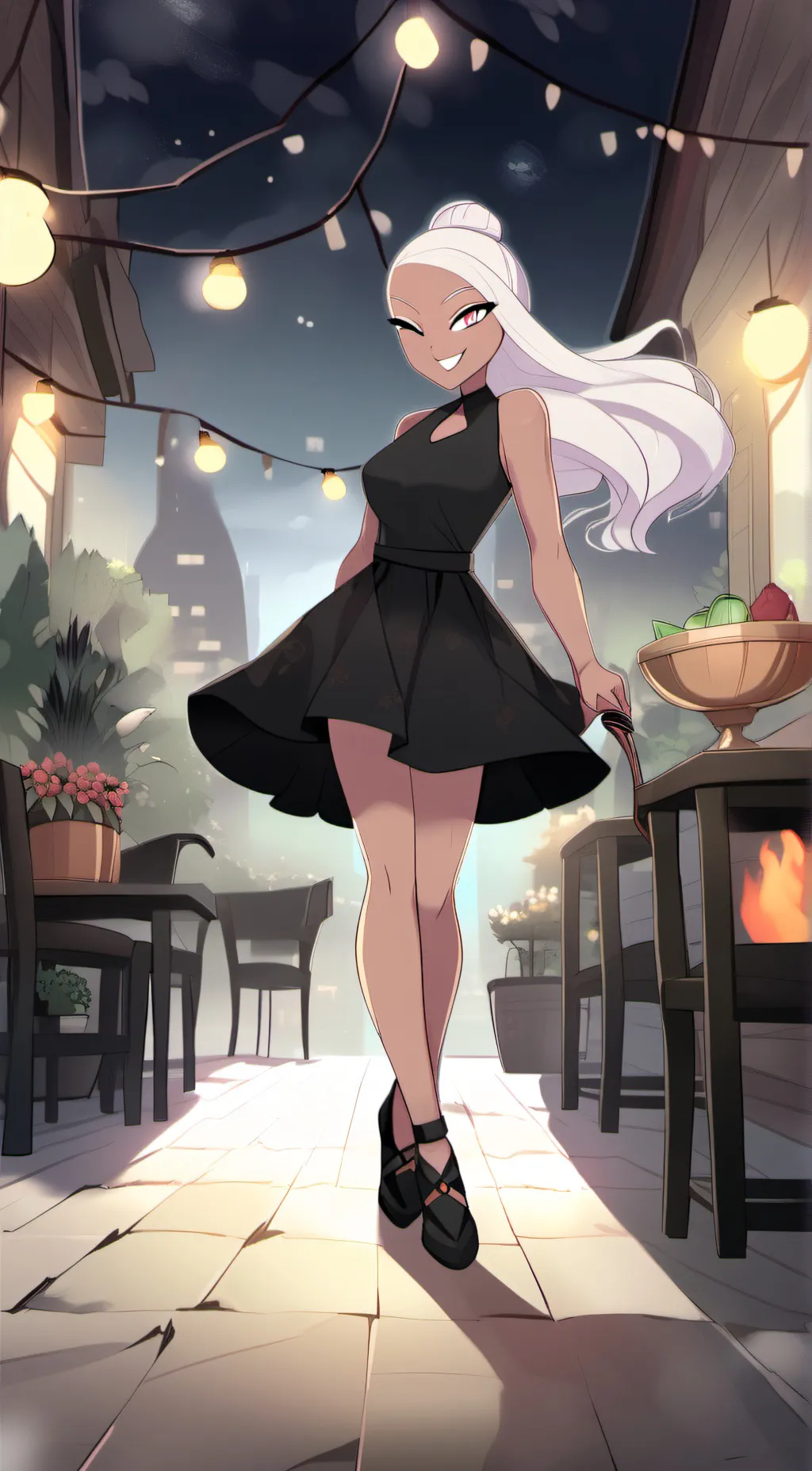 ai character: lola background