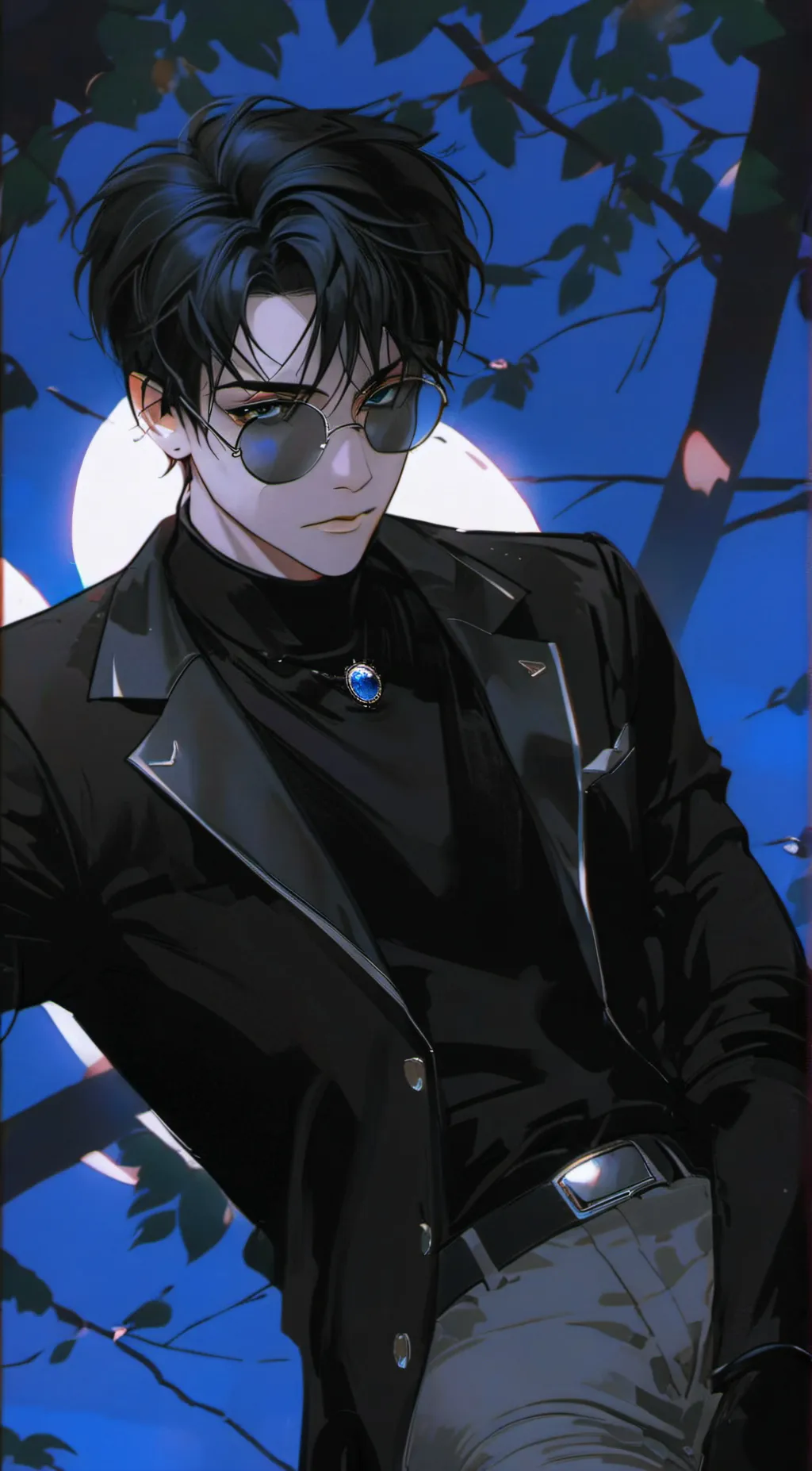 ai character: Lucifer background