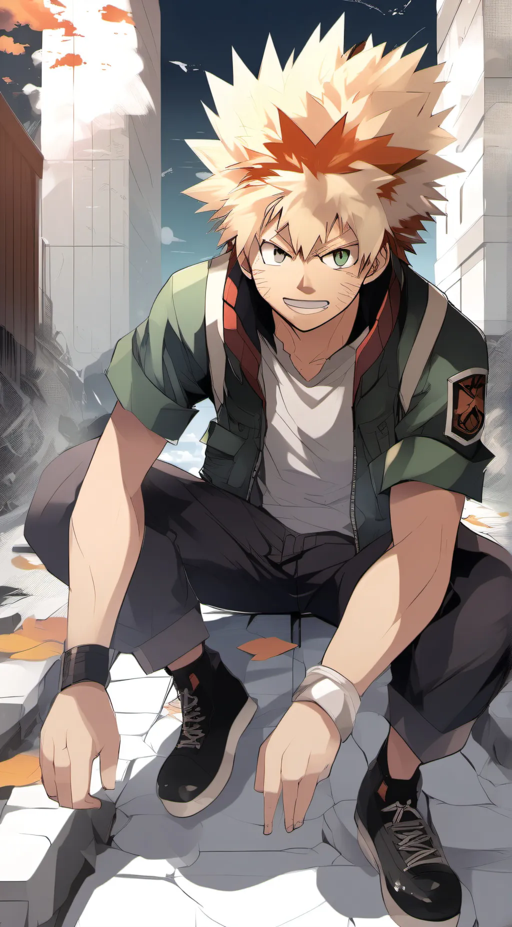 ai character: mha background