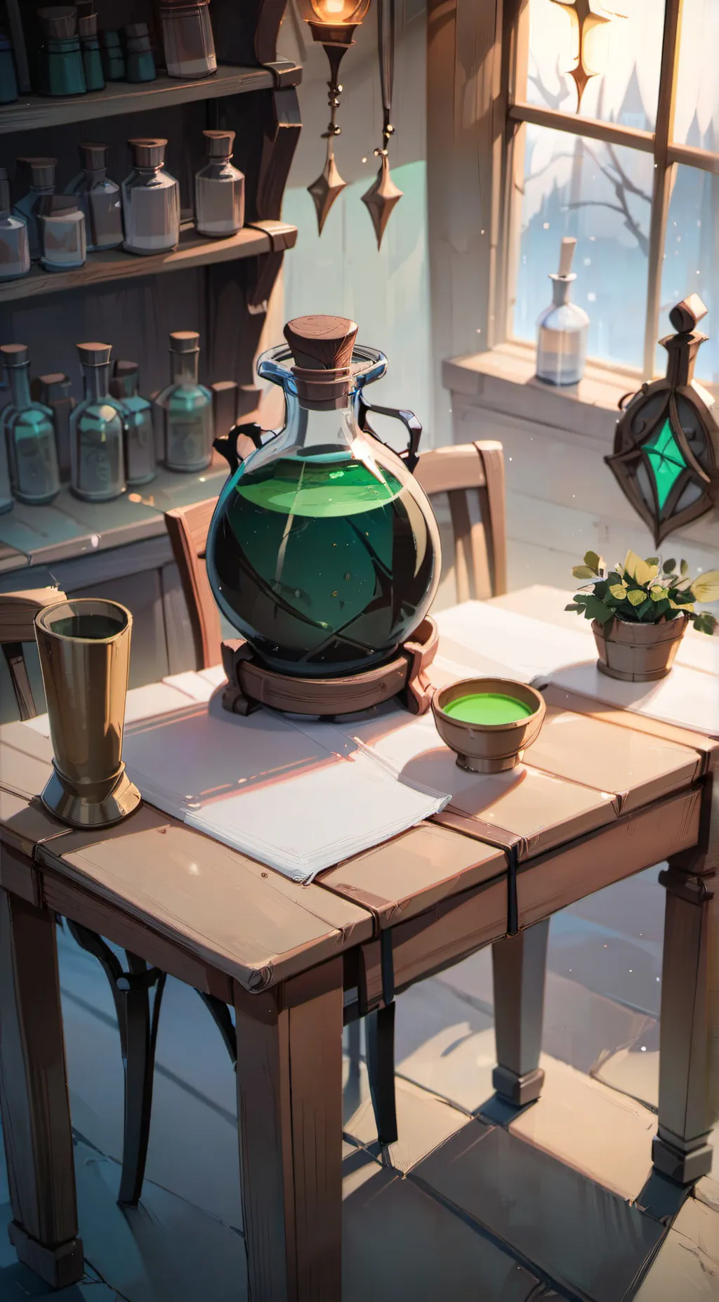 Talkie AI - Chat with Dark green potion 