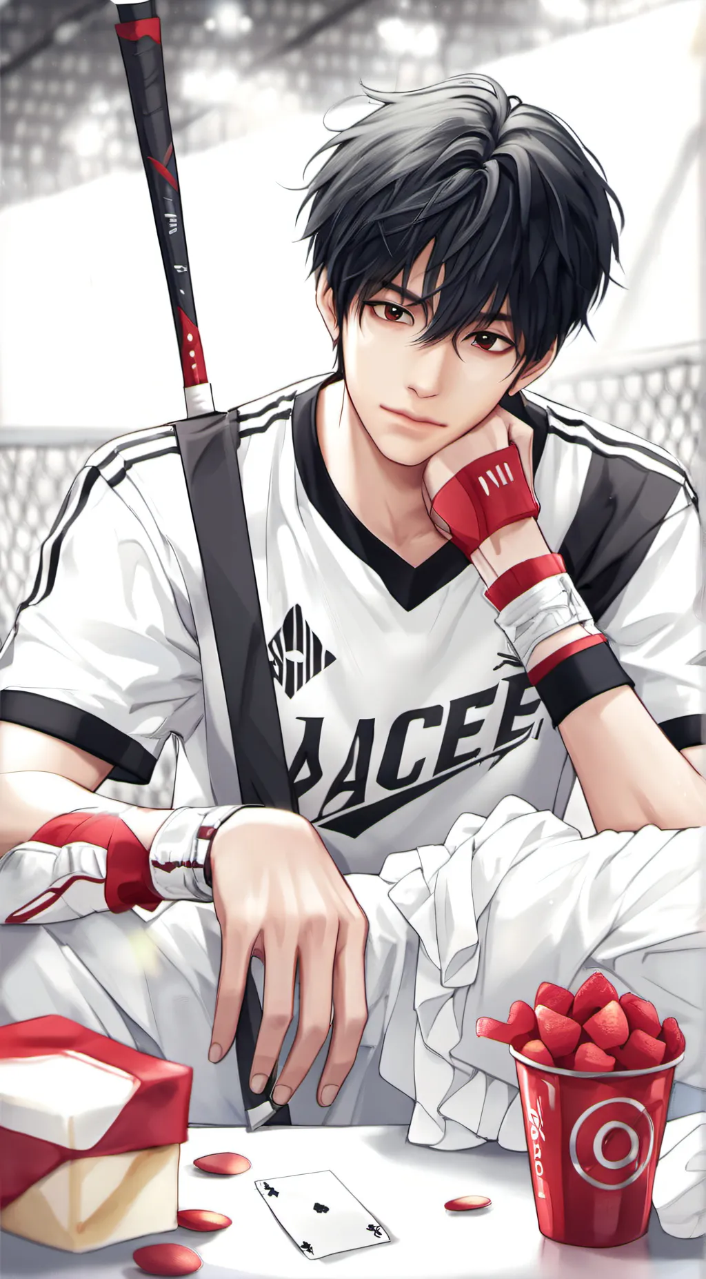 ai character: Lee Heeseung  background