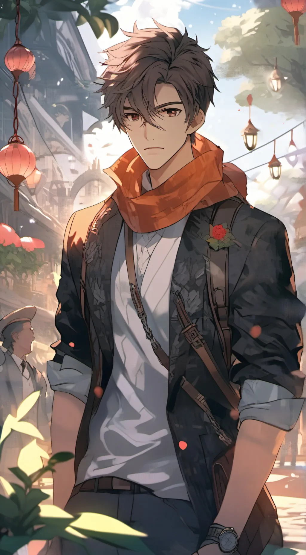 ai character: Maxx wearwolf background