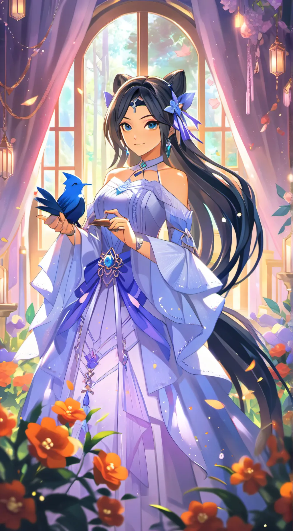 ai character: Aphmau background