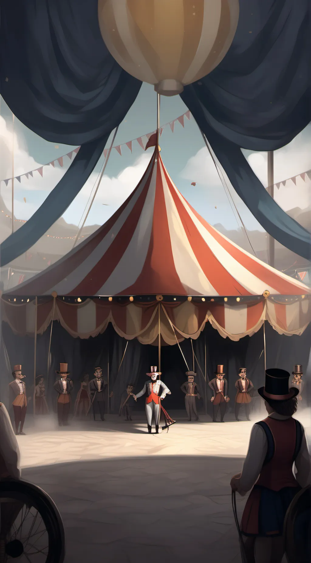 ai character: TADC background