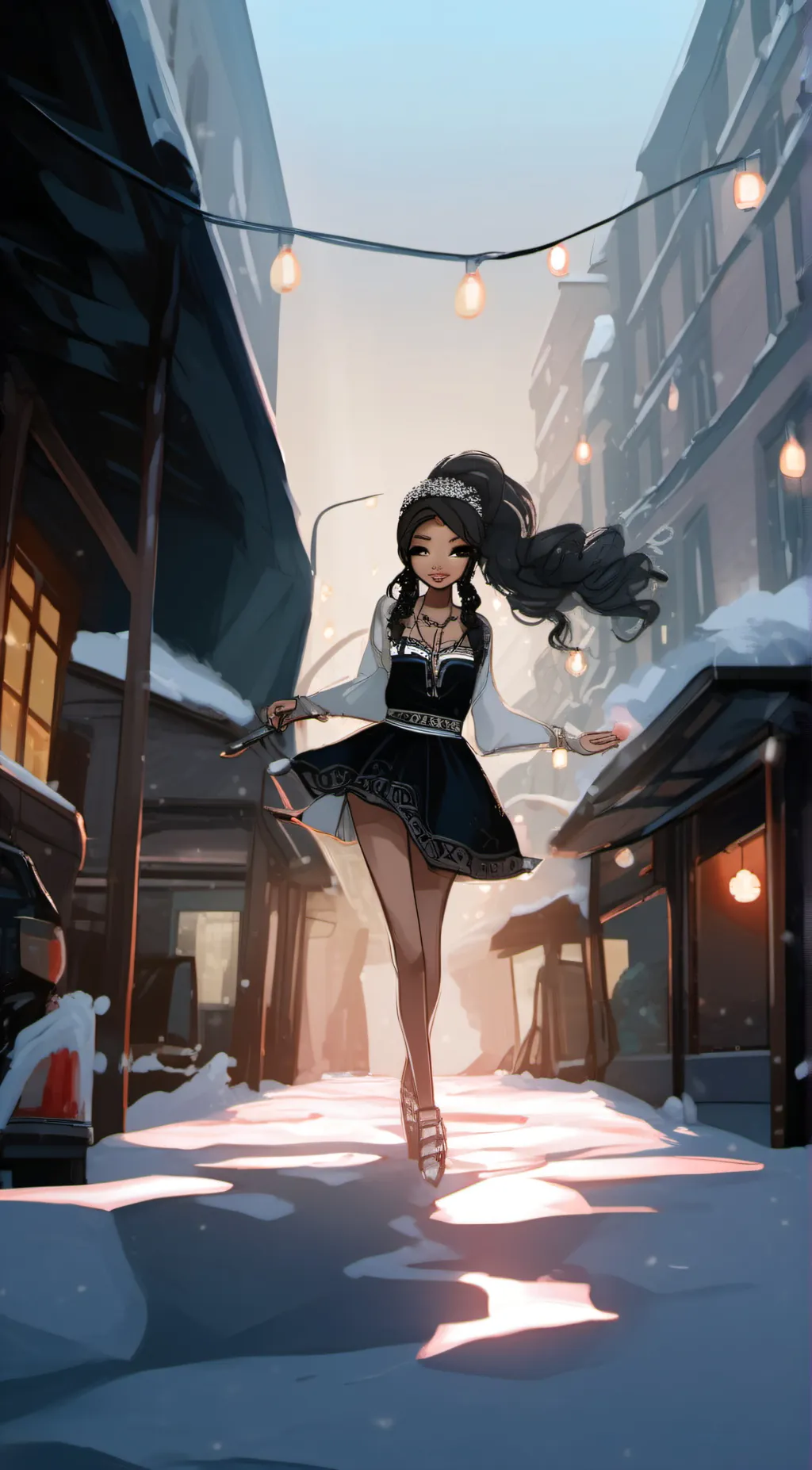 ai character: Laylay background