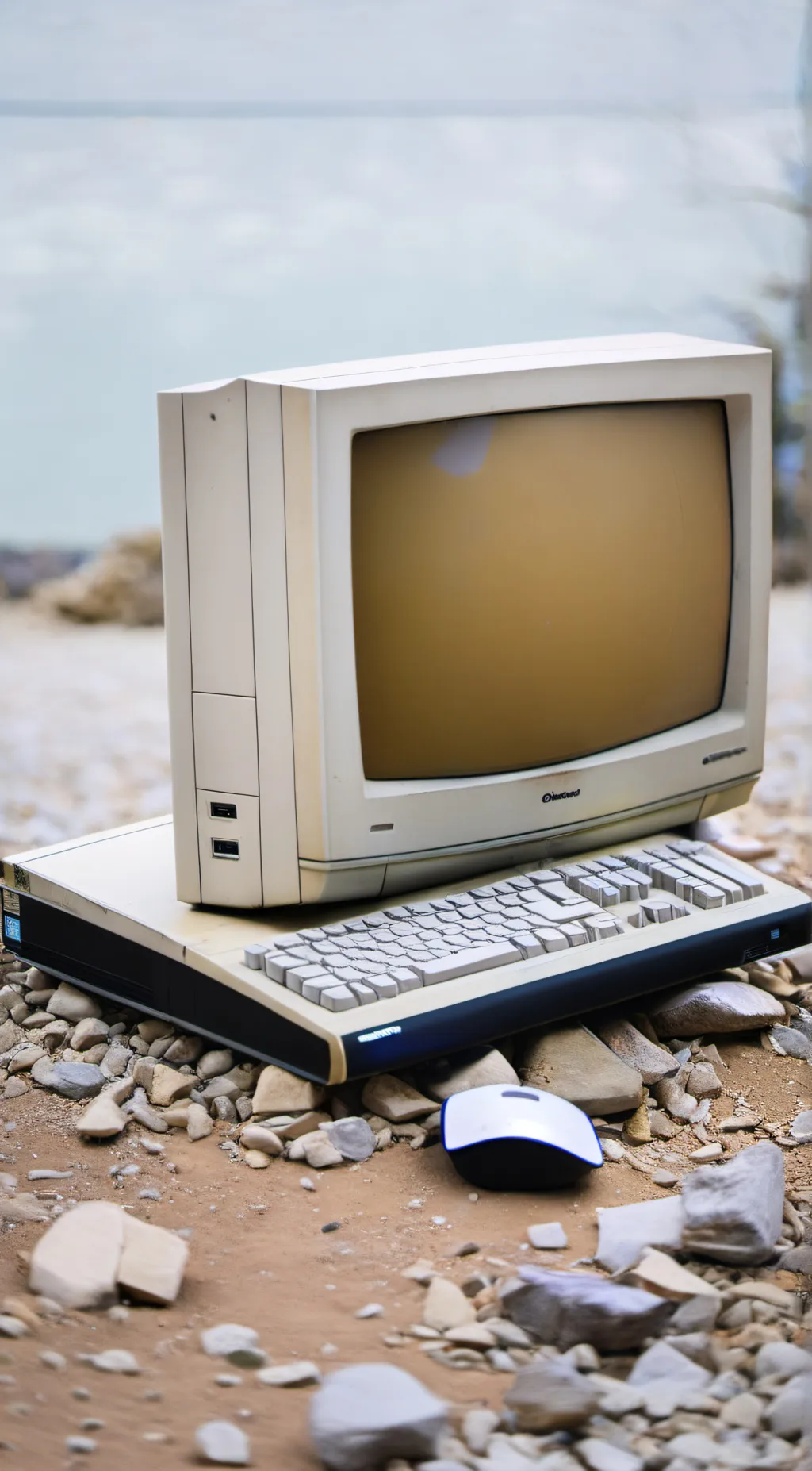 ai character: scary survey background