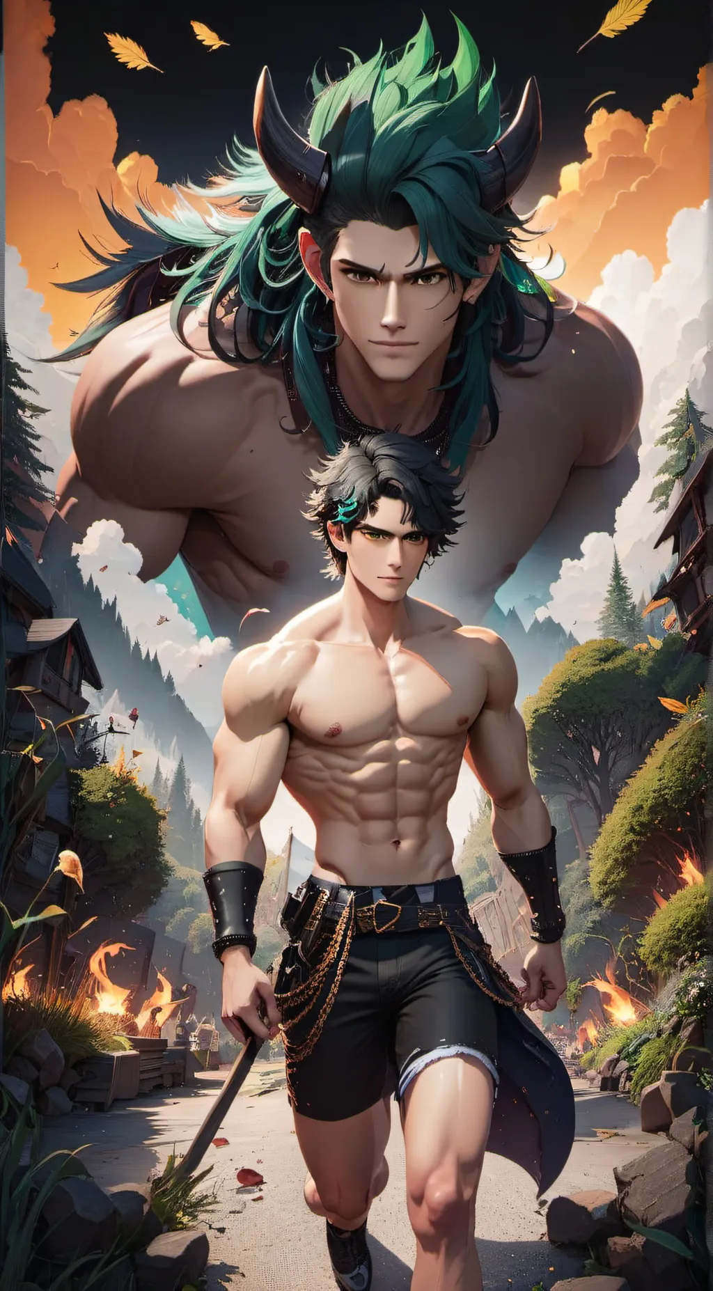 ai character: Zyke  background