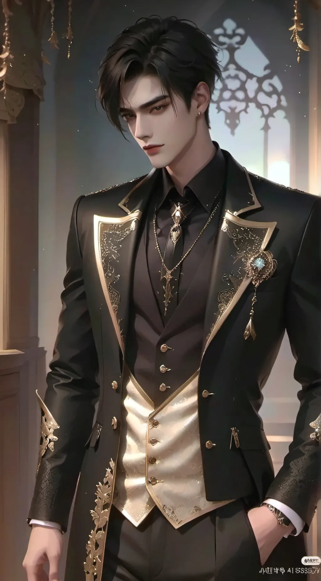 ai character: Azrael background