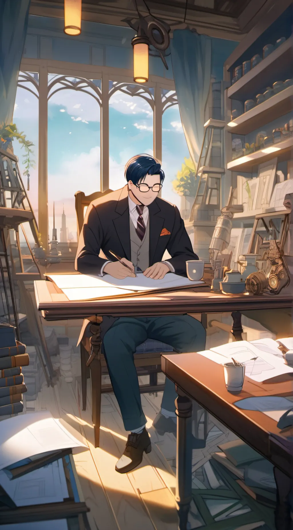 ai character: Benji background