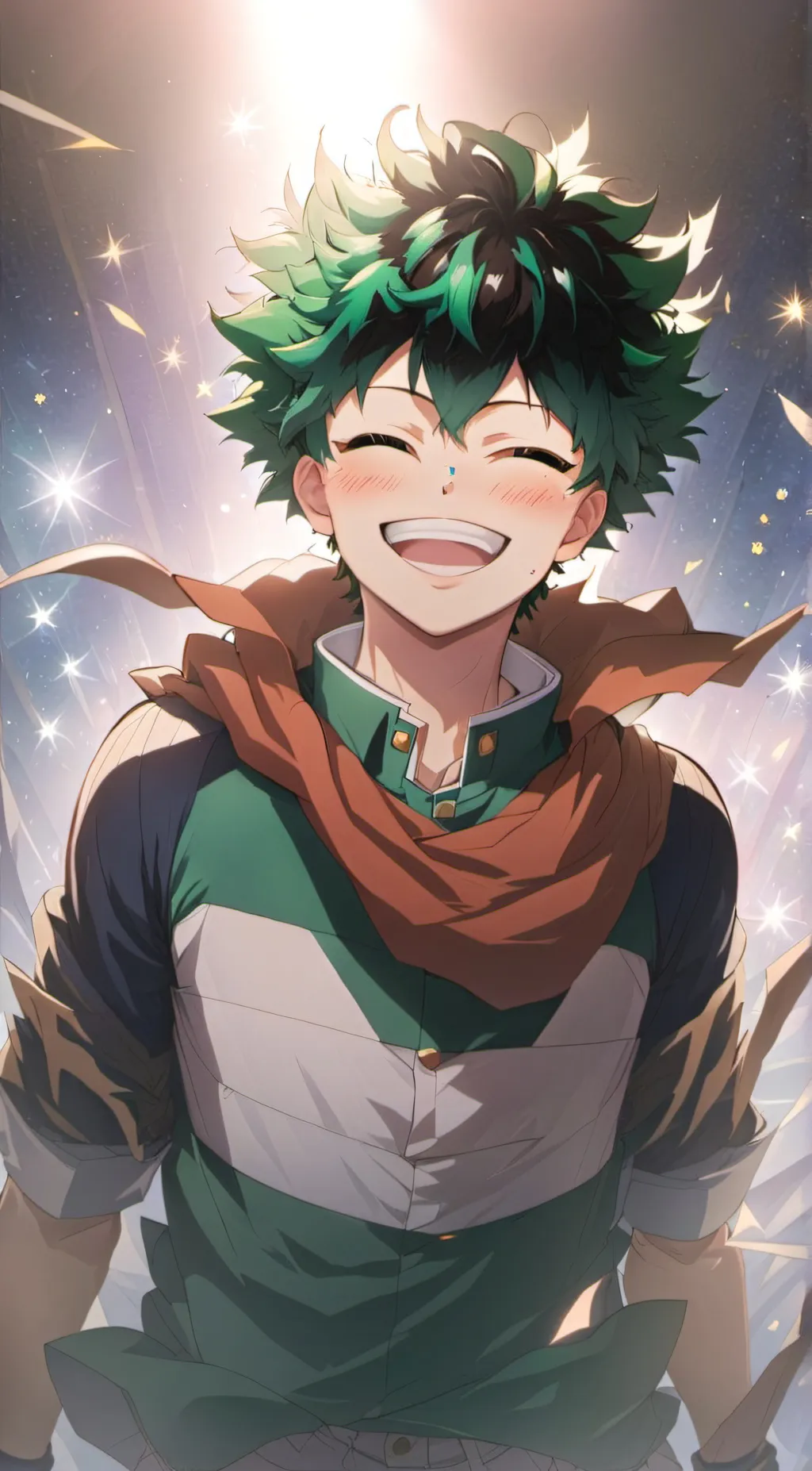 ai character: Deku background