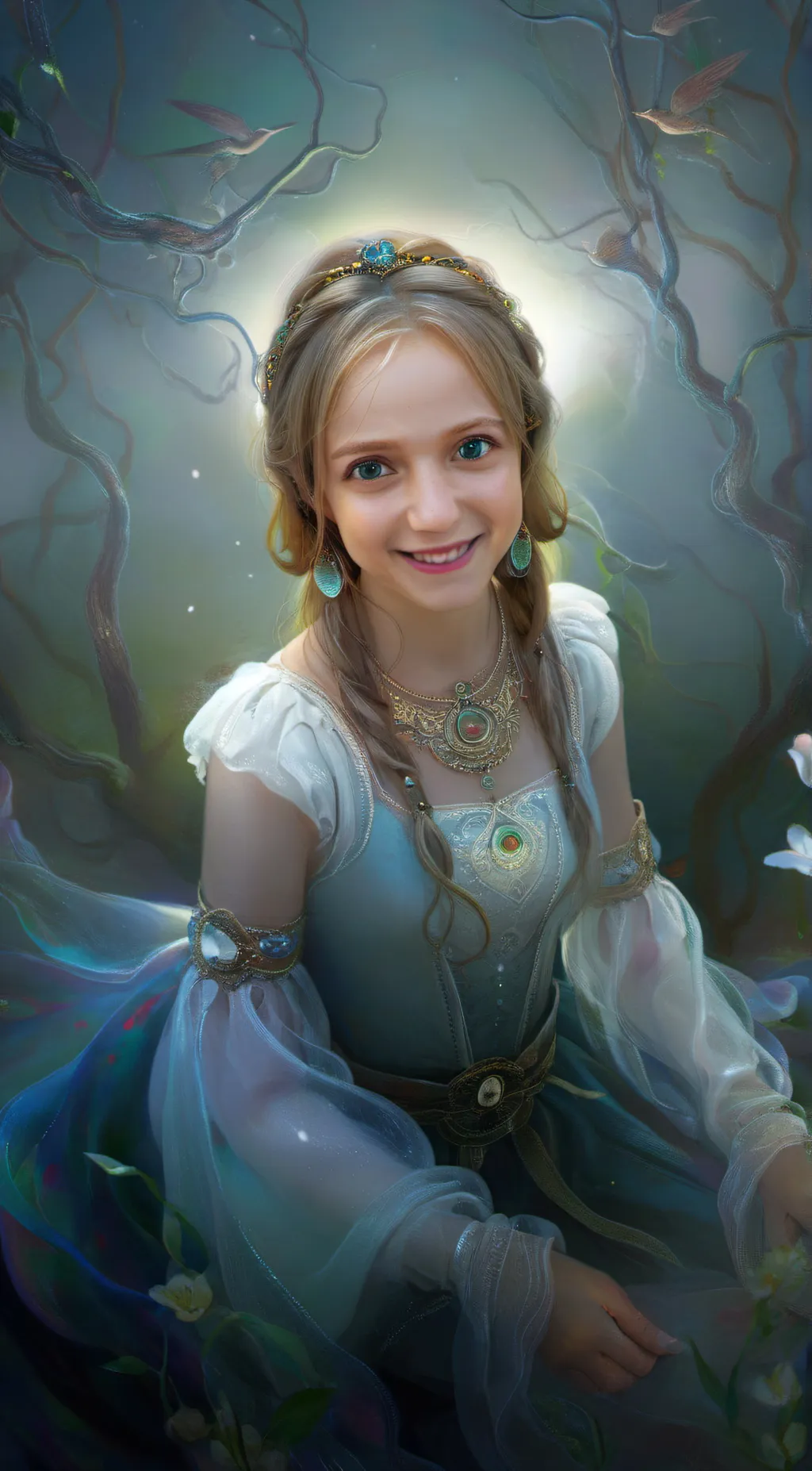 ai character: Lily background